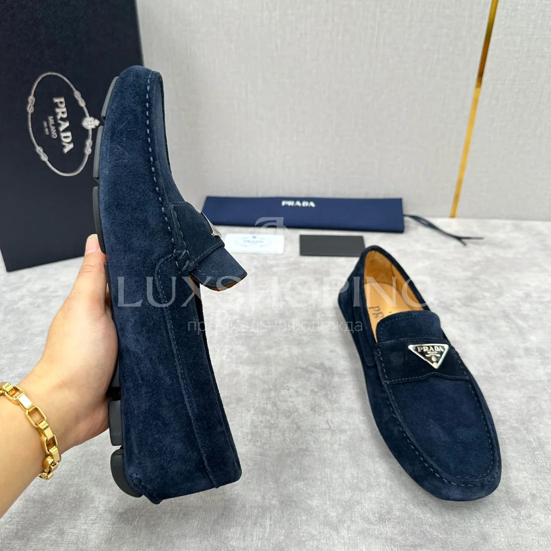 Лоферы Prada Saffiano art231 - фото 7