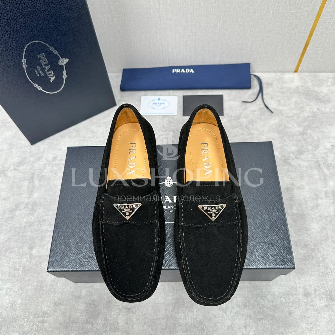 Лоферы Prada Saffiano art232 - фото 2
