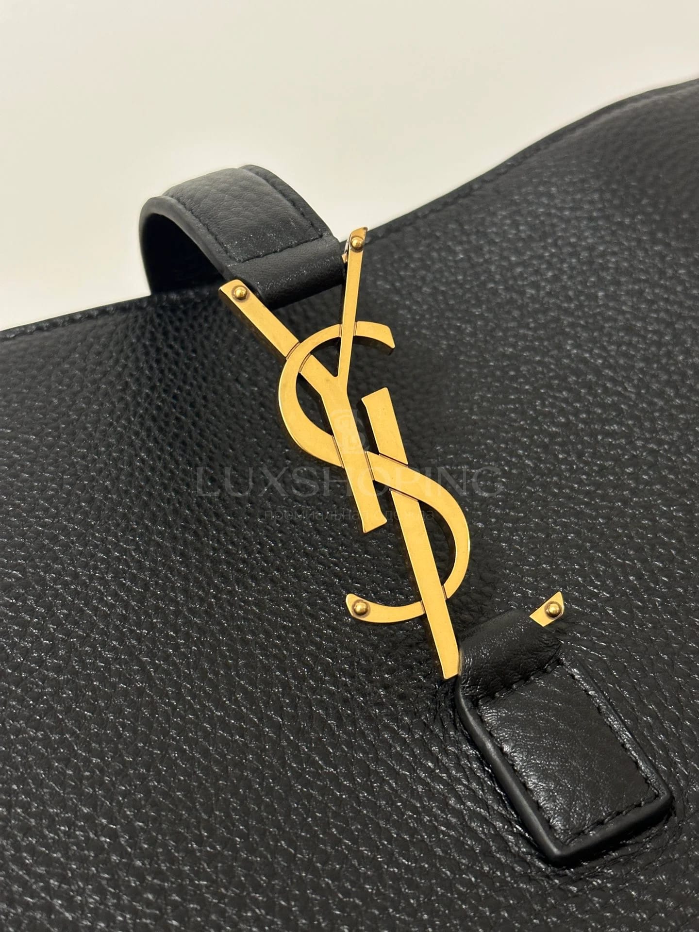 Сумка Saint Laurent BEA 50x32x28x18 cm черная - фото 4