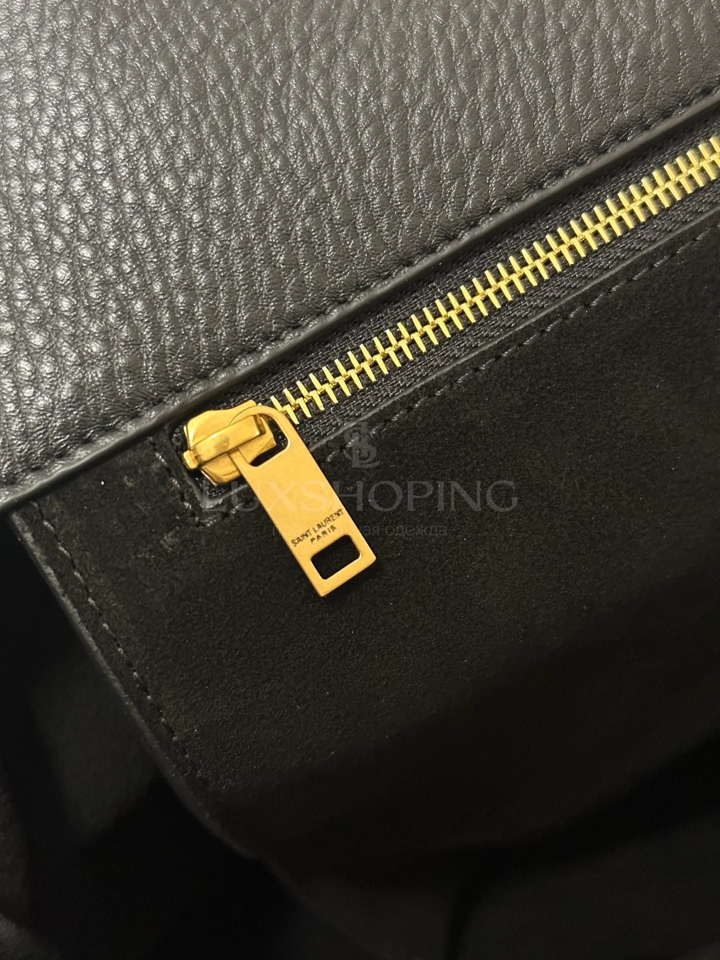 Сумка Saint Laurent BEA 50x32x28x18 cm черная - фото 6