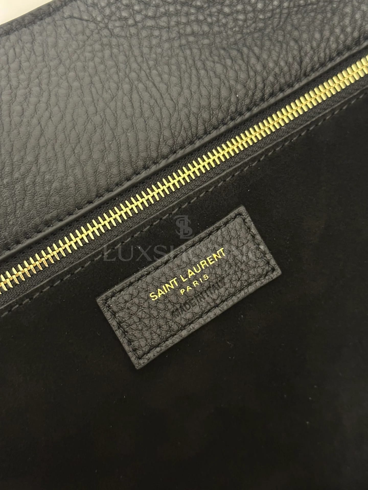 Сумка Saint Laurent BEA 50x32x28x18 cm черная - фото 7