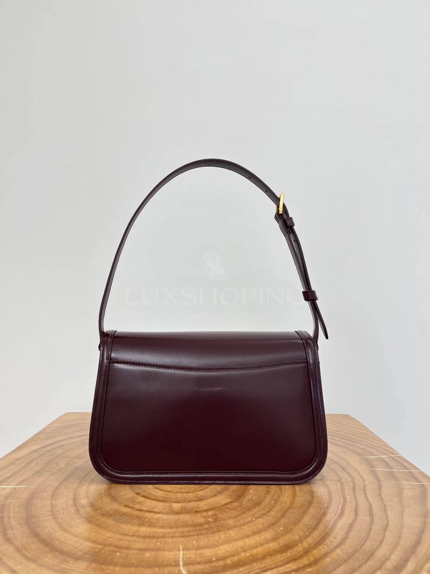 Сумка YSL Solferino 24×17×8.5 см бордо - фото 10