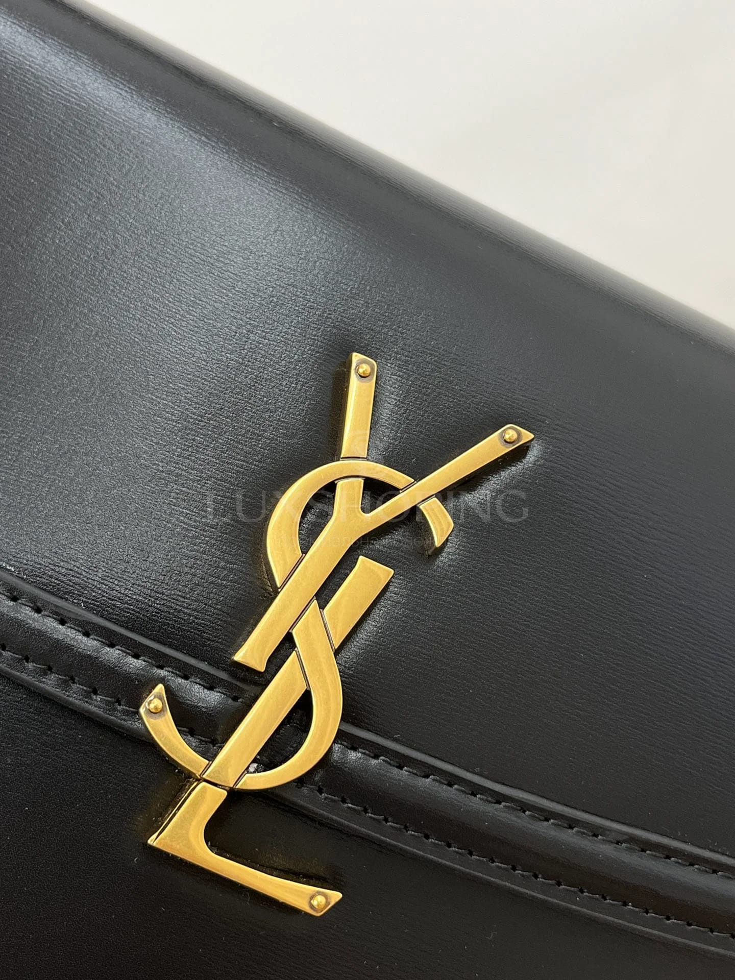 Сумка YSL Solferino 24×17×8.5 см черная - фото 4