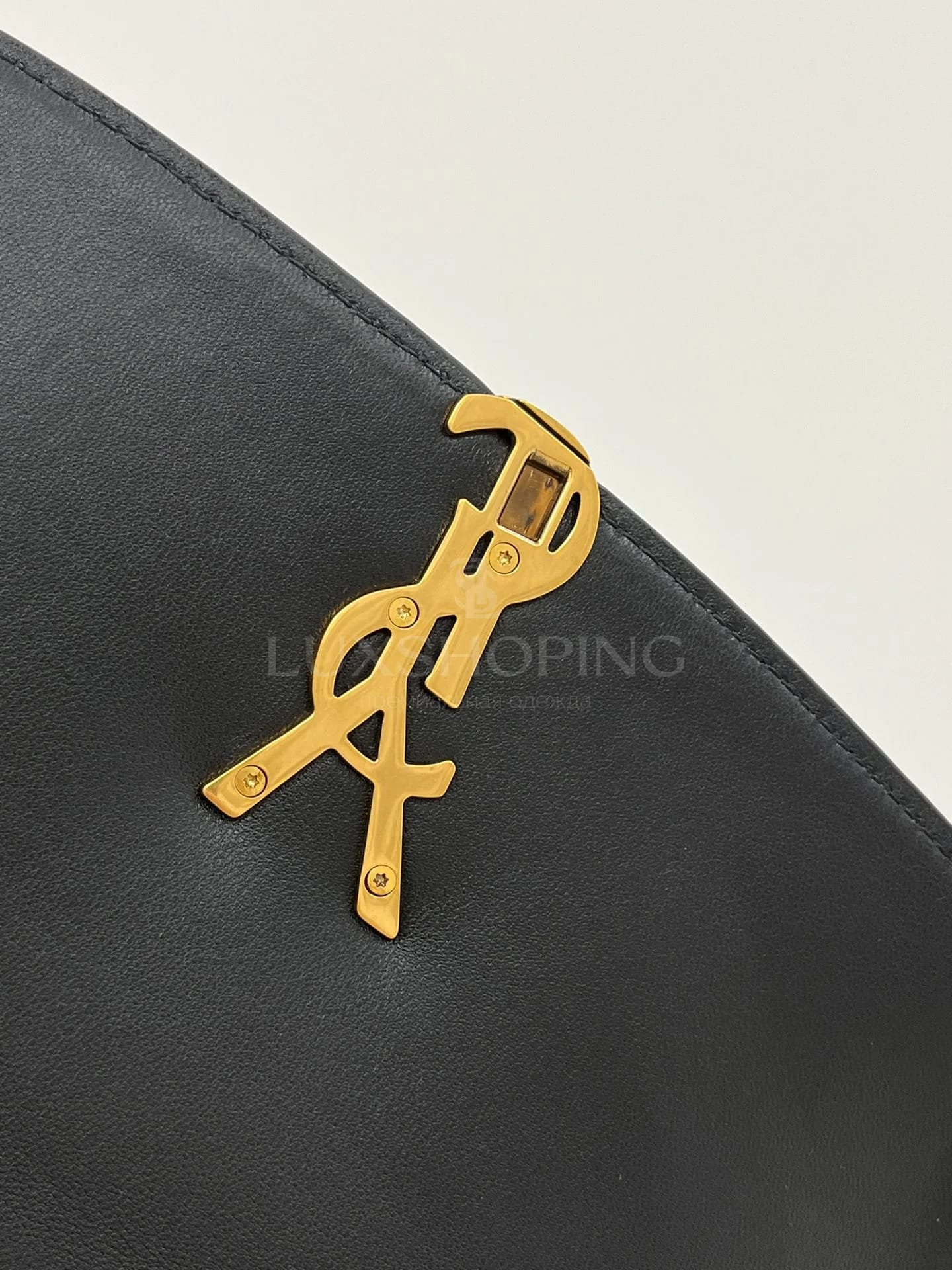Сумка YSL Solferino 24×17×8.5 см черная - фото 6