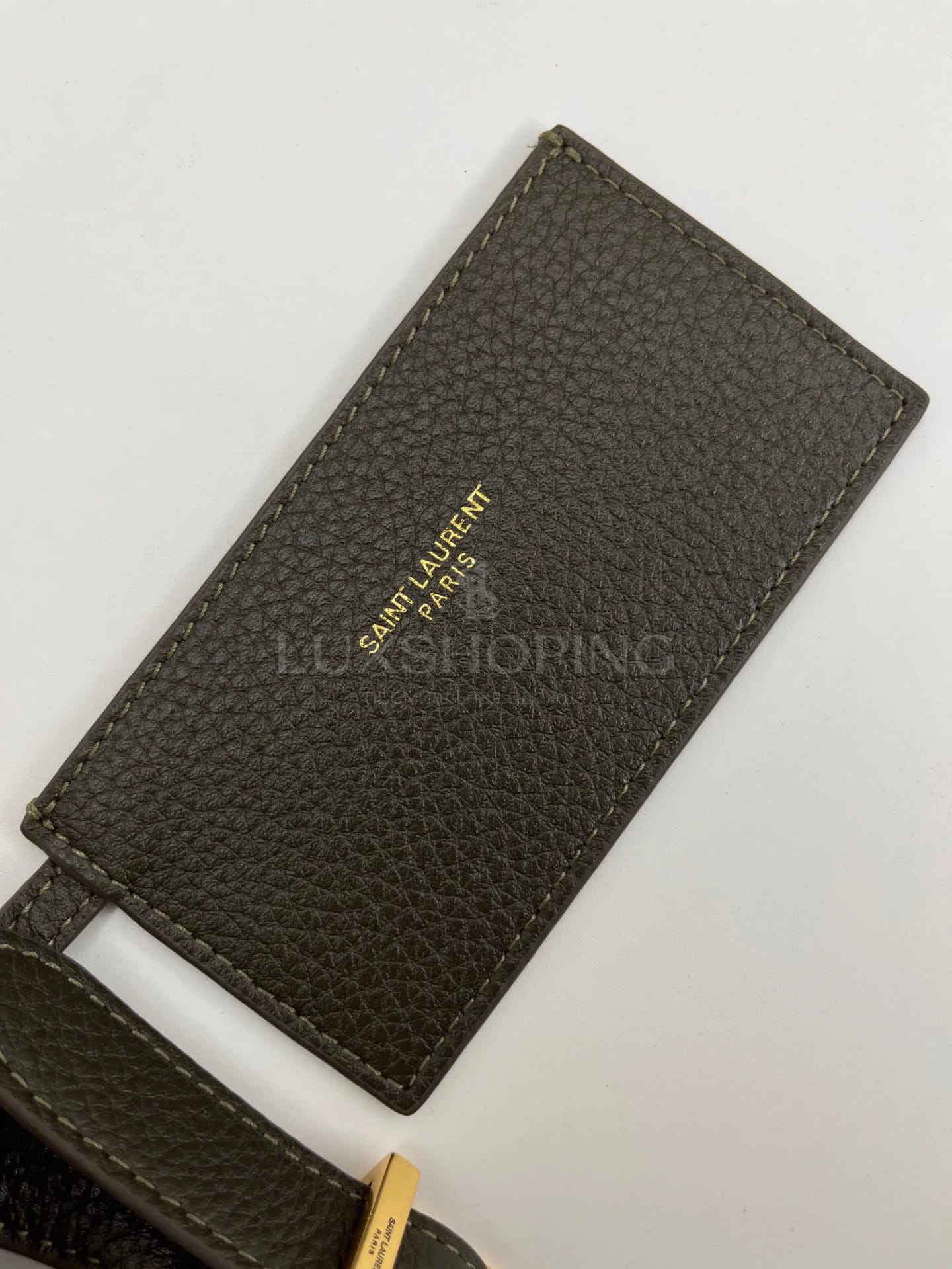 Сумка YSL Mini Hobo 15×16×7 см темная - фото 6