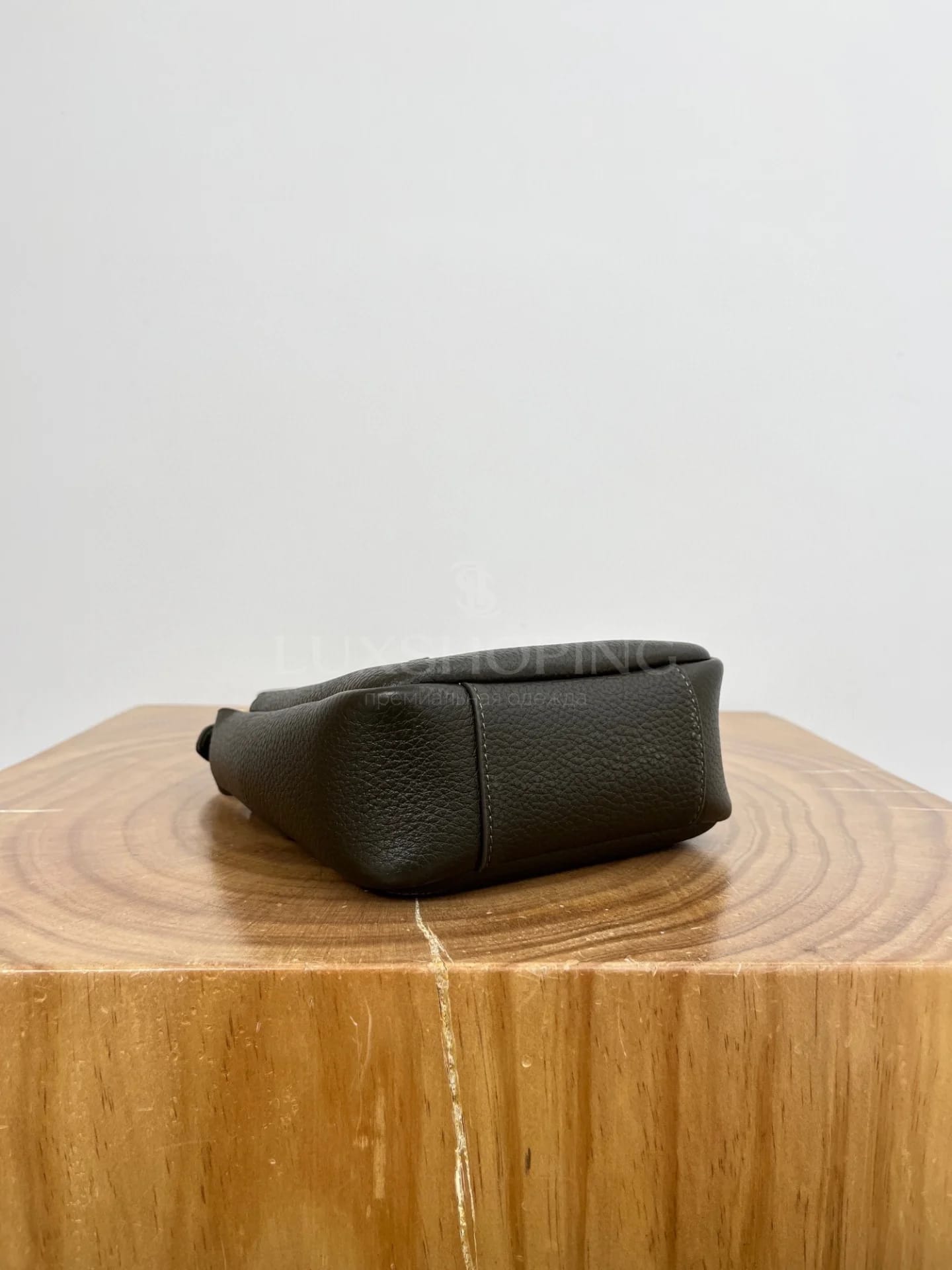 Сумка YSL Mini Hobo 15×16×7 см темная - фото 9