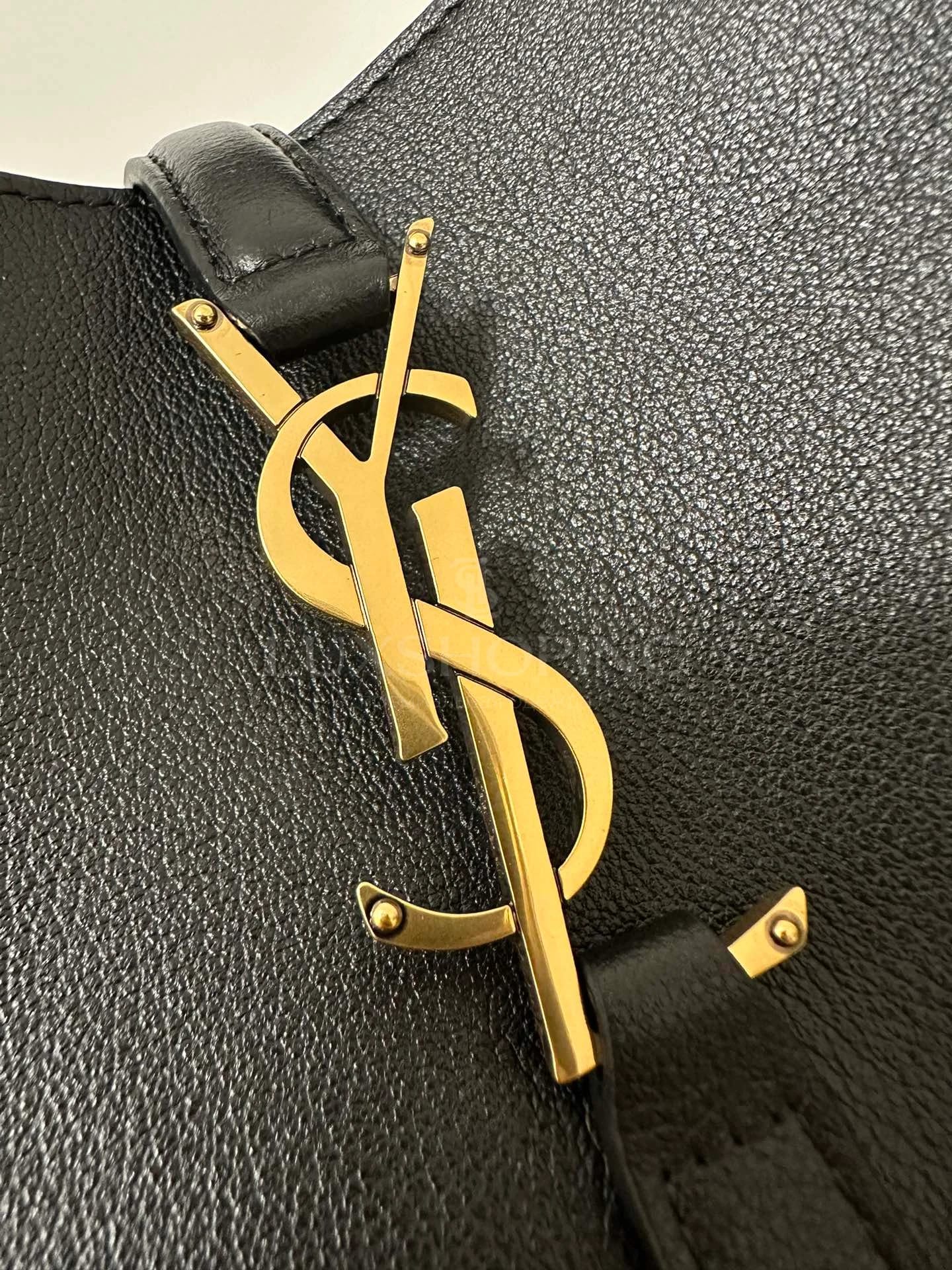 Сумка YSL Hobo 22×22×10 см черная - фото 4