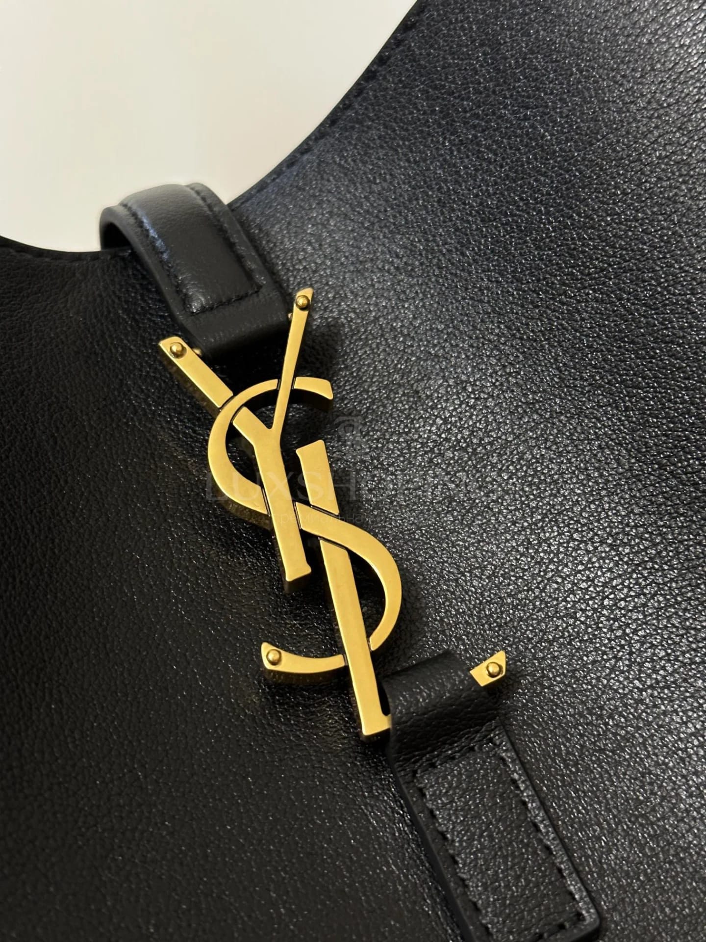 Сумка YSL Hobo 30×31×13 см черная - фото 5