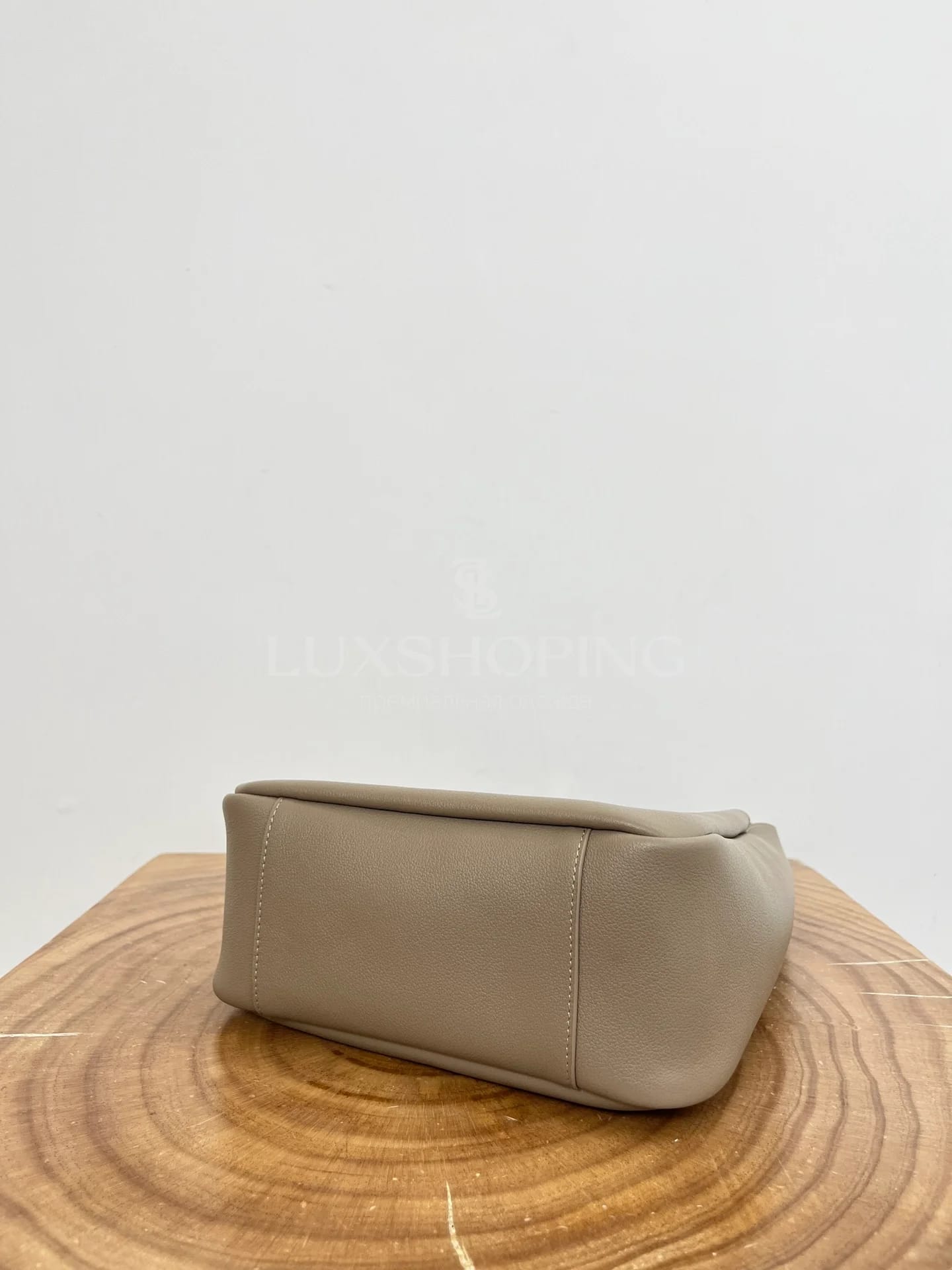 Сумка YSL Hobo 22×22×10 см бежевая - фото 2