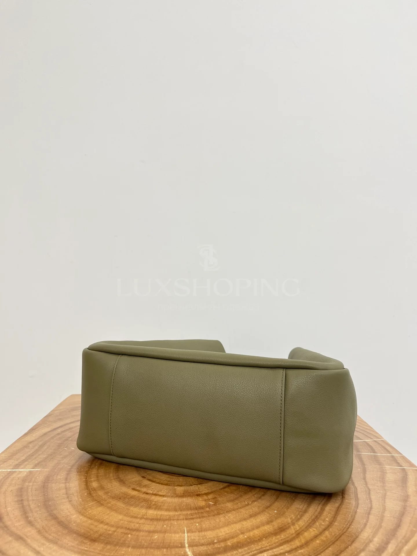 Сумка YSL Hobo 30×31×13 см зеленая - фото 9