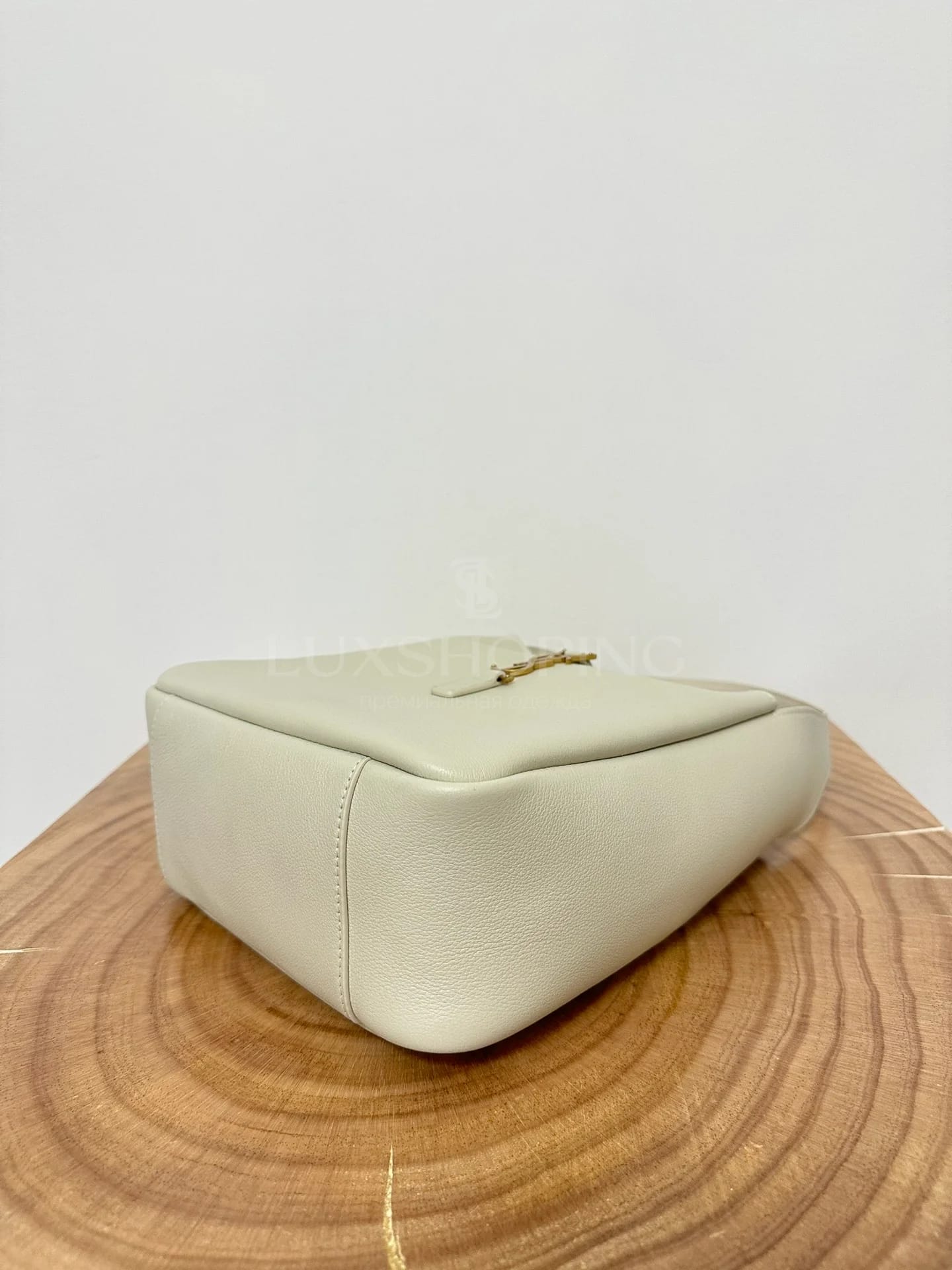 Сумка YSL Hobo 22×22×10 см белая - фото 8