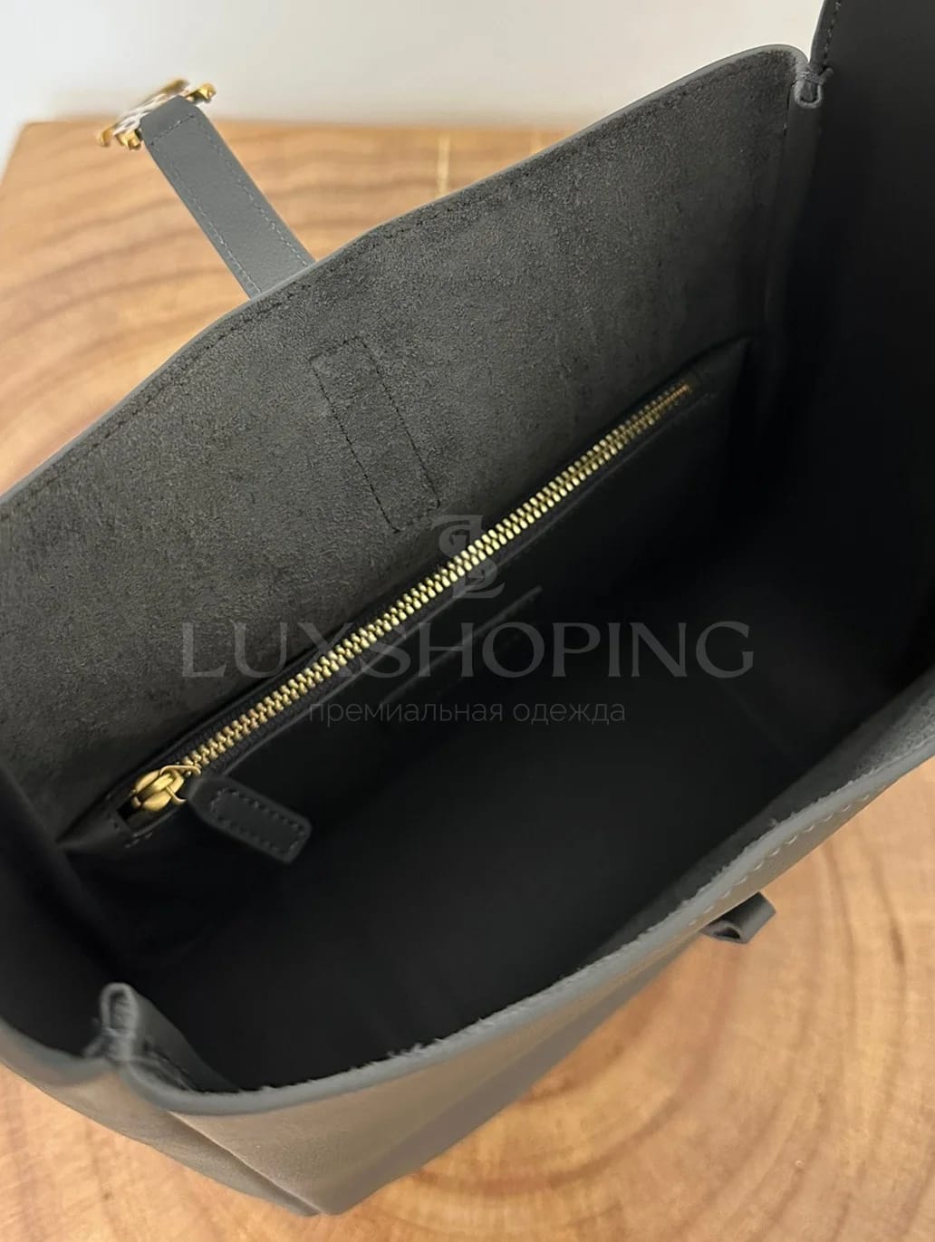 Сумка YSL Hobo 22×22×10 см черная 2 - фото 6