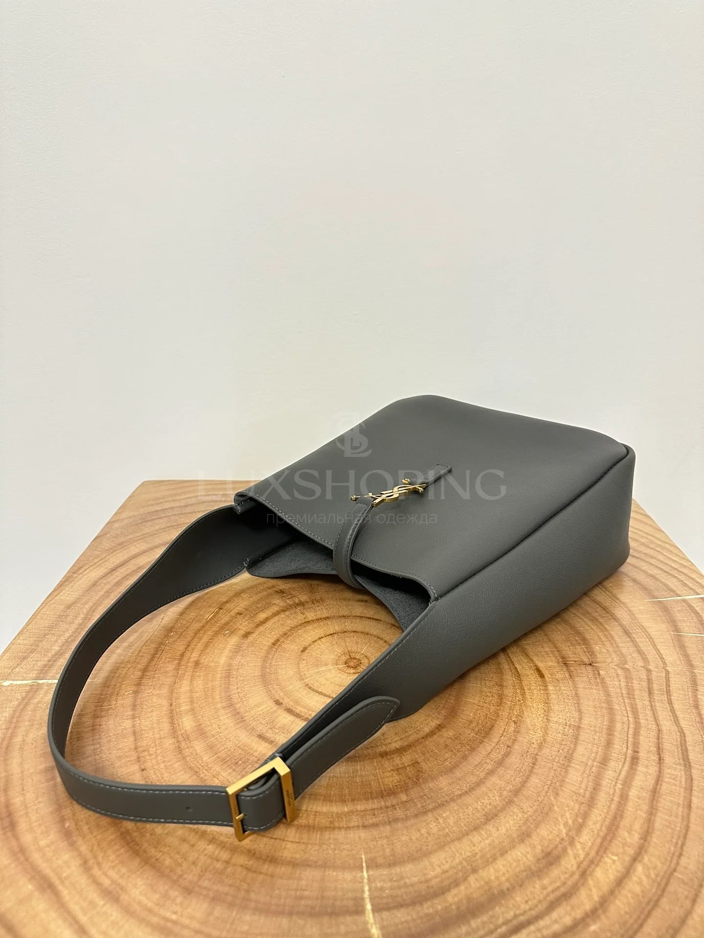 Сумка YSL Hobo 22×22×10 см черная 2 - фото 8