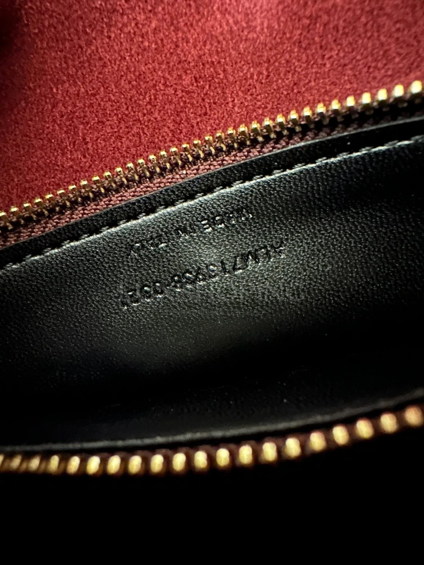 Сумка YSL Hobo 22×22×10 см бордо - фото 6