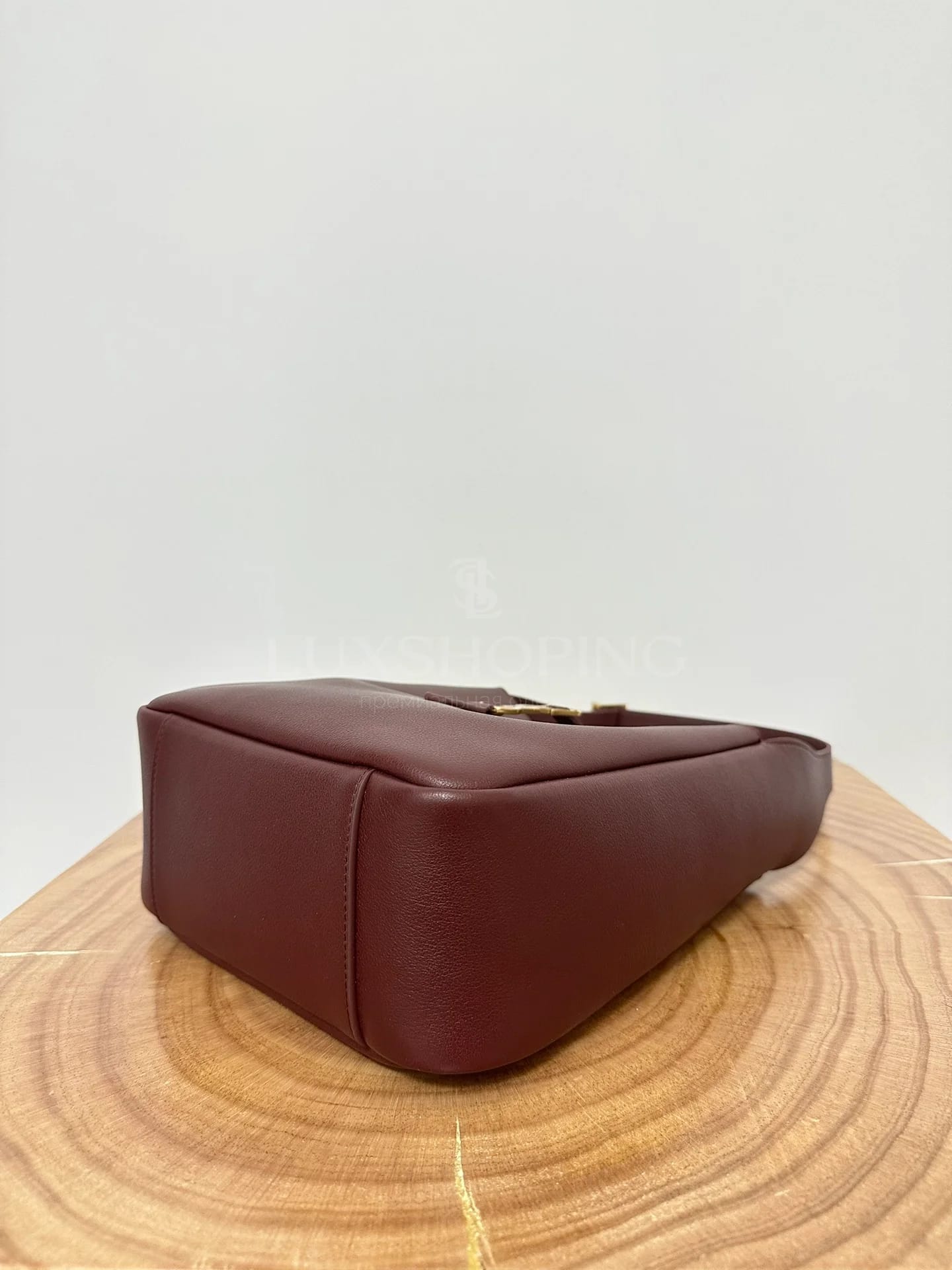 Сумка YSL Hobo 22×22×10 см бордо - фото 9