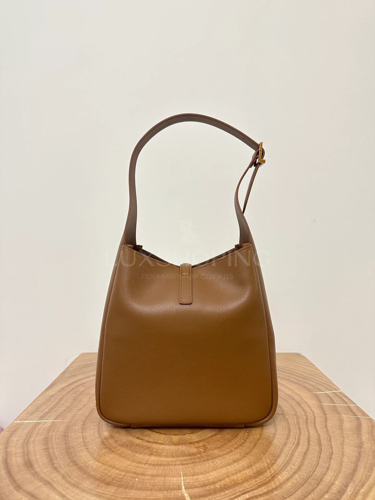 Сумка YSL Hobo 22×22×10 см карамель - фото 10