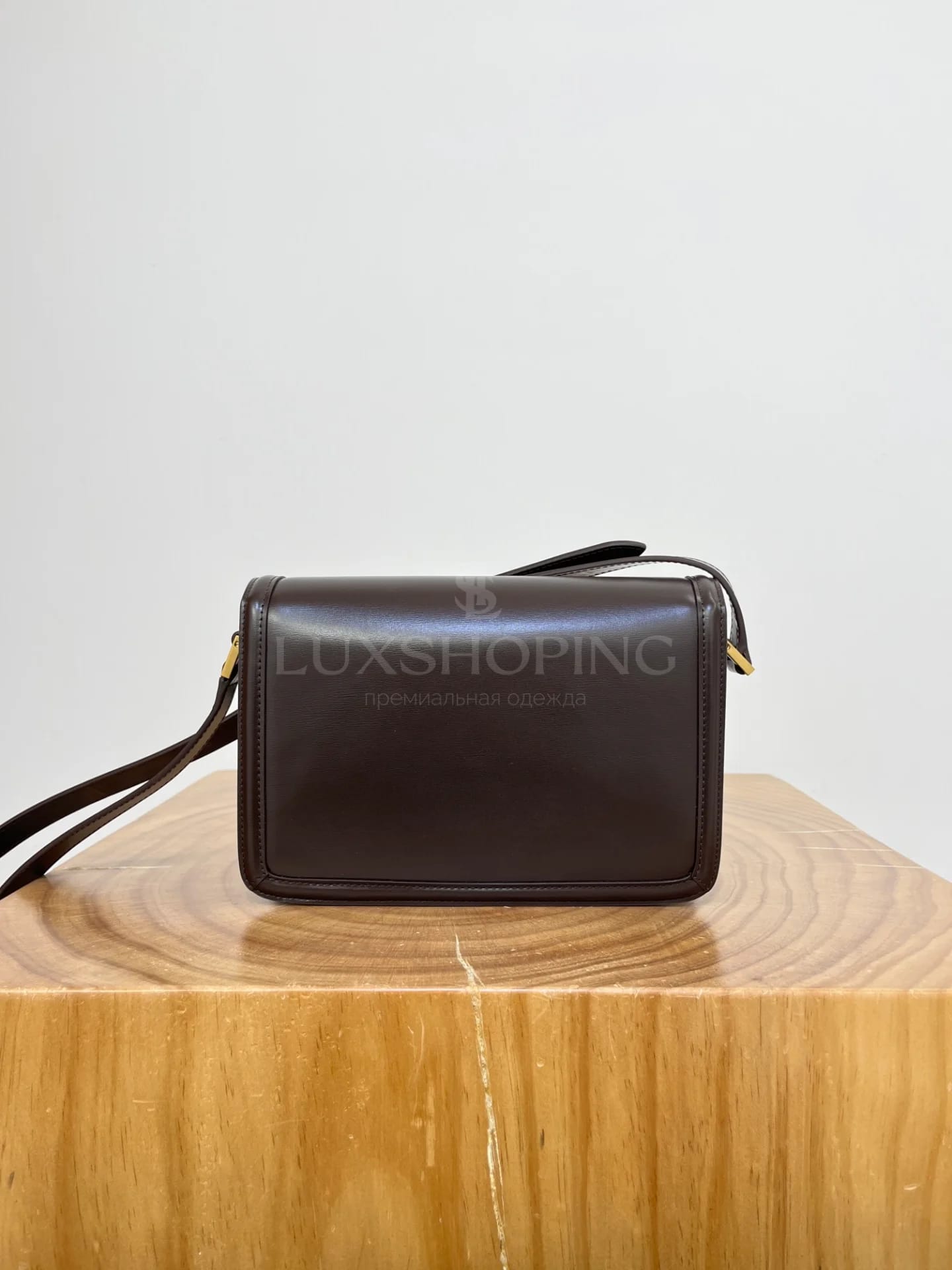 Сумка YSL Solferino Box  23×16×6 cm бордо - фото 10