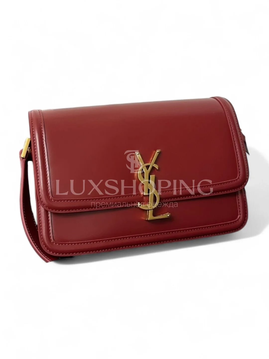 Сумка YSL Solferino Box  23×16×6 cm красная