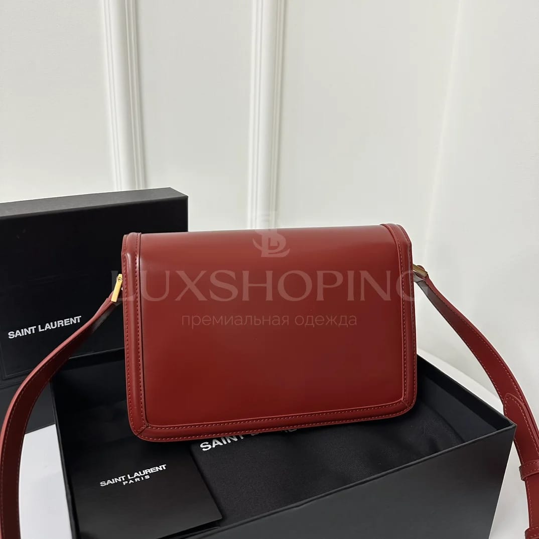 Сумка YSL Solferino Box  23×16×6 cm красная - фото 9