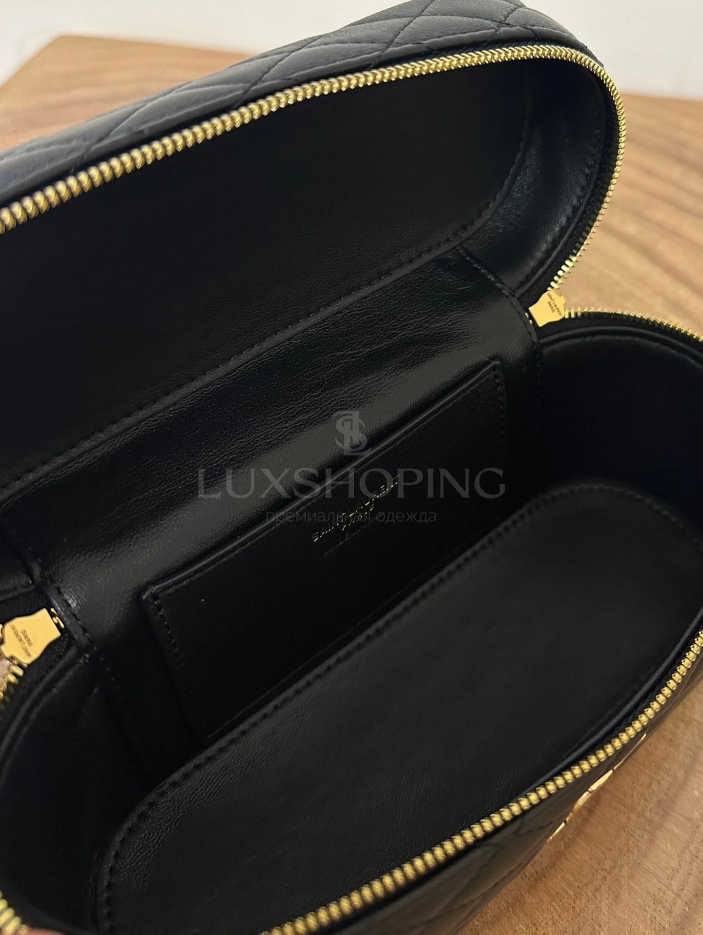 Сумка YSL Gaby Mini 18×11×6.5 см черная - фото 8