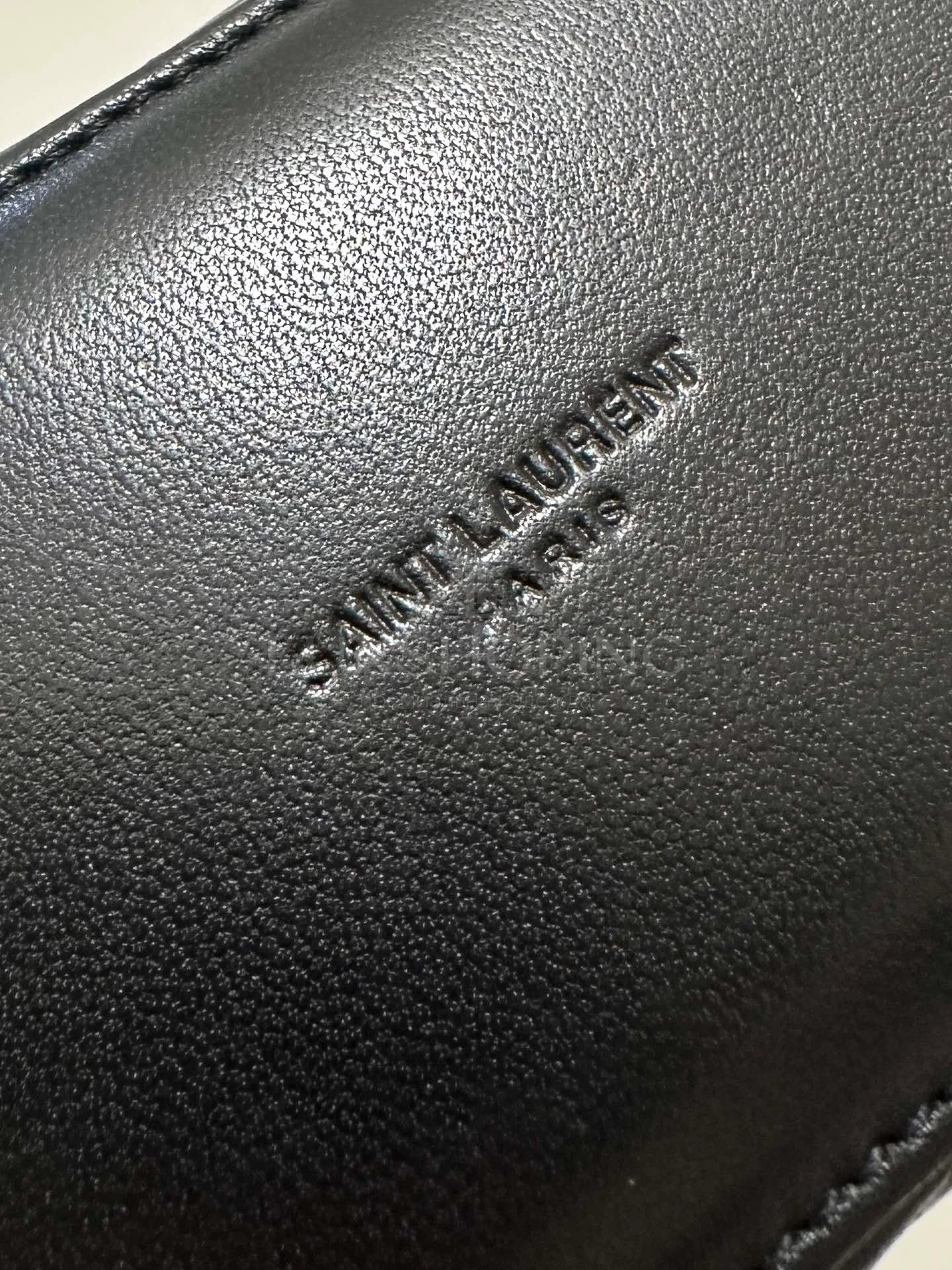 Сумка YSL Gaby Mini 18×11×6.5 см черная - фото 9