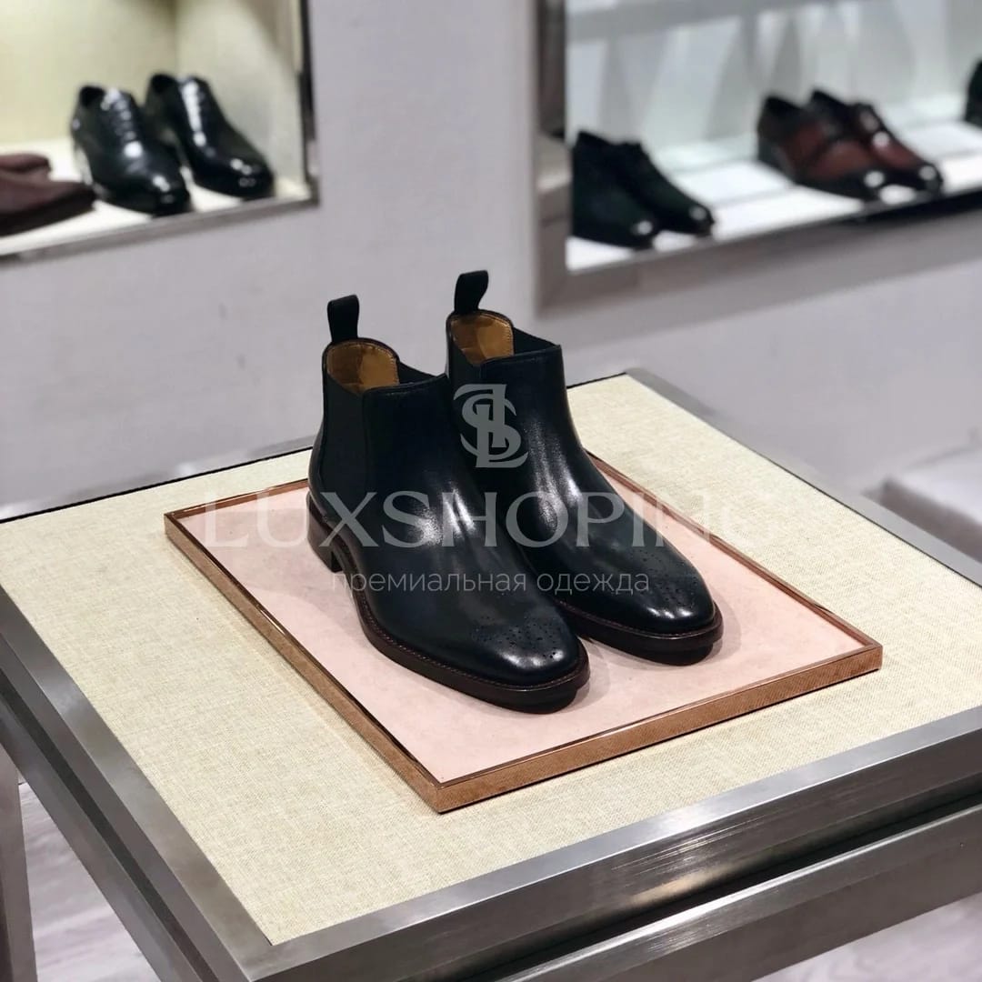 Church’s Chelsea Boots  Мужские кожаные челси премиум-класса Черные - фото 5