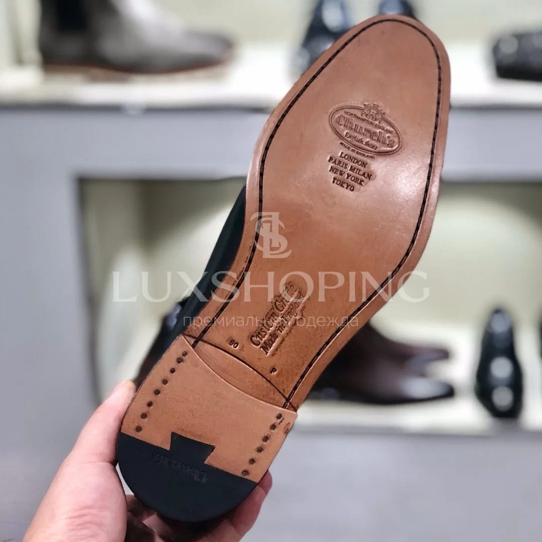 Church’s Chelsea Boots  Мужские кожаные челси премиум-класса Черные - фото 10