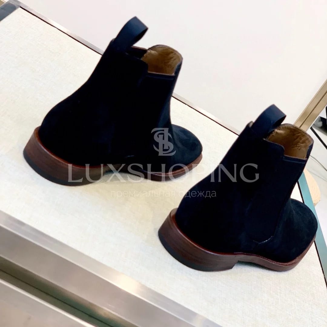 Church’s Chelsea Boots  Мужские челси из натуральной замши, тёмно-синий - фото 3