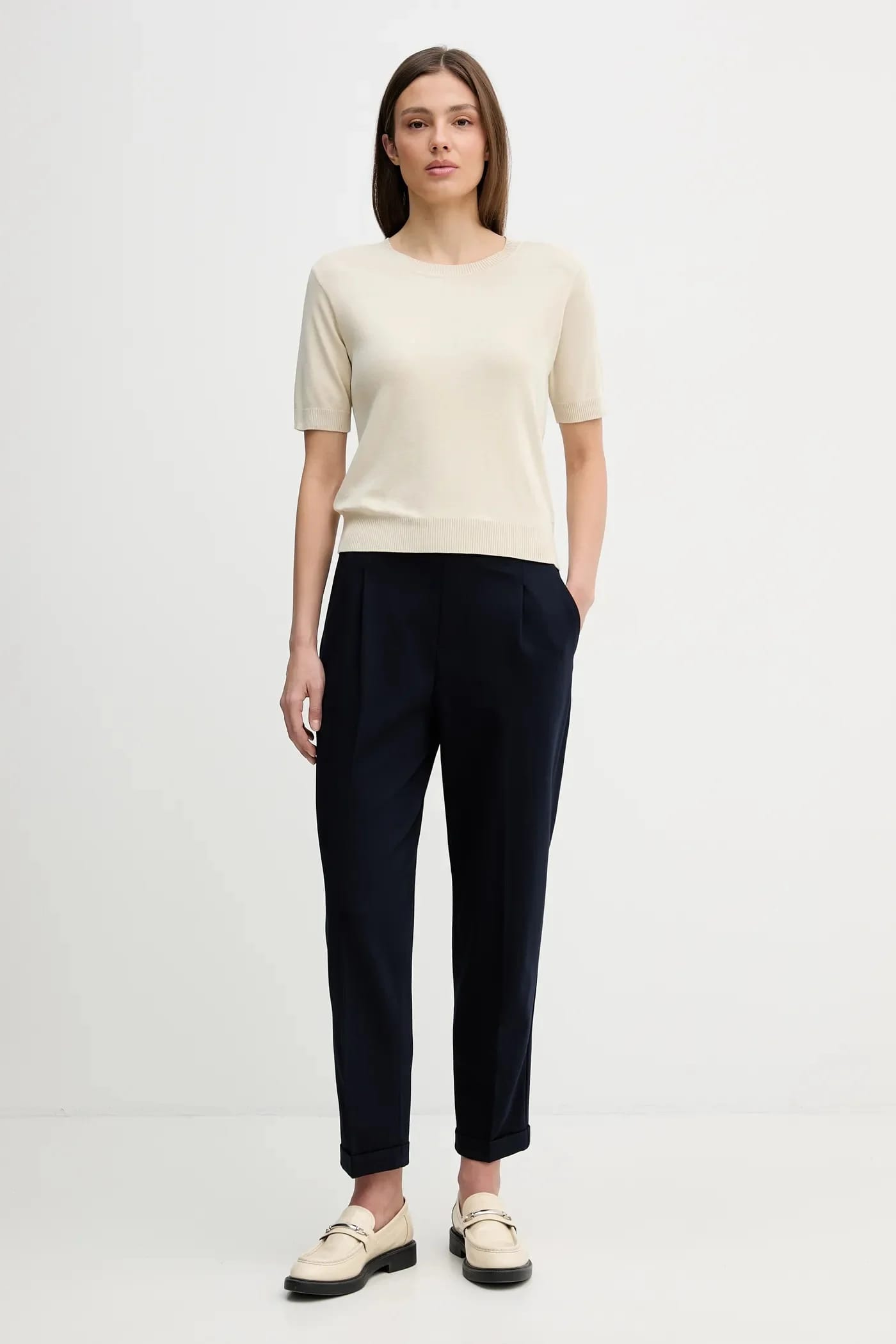 Брюки военно-морской для женщин - фото 2
