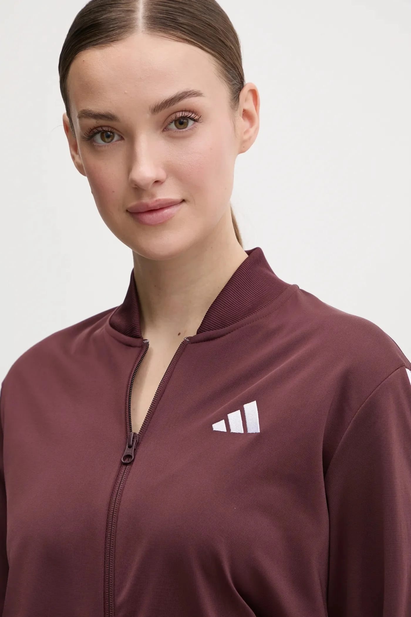 Спортивный костюм Essentials бордовый для женщин - фото 5