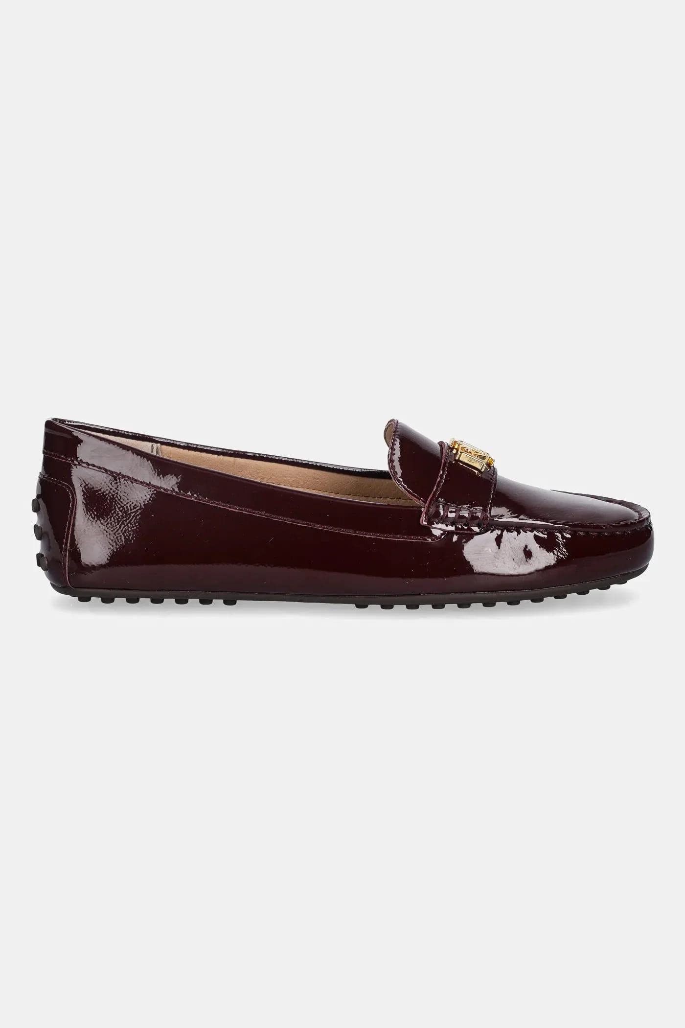 кожаные мокасины Barnsbury бордовые для женщин - фото 2