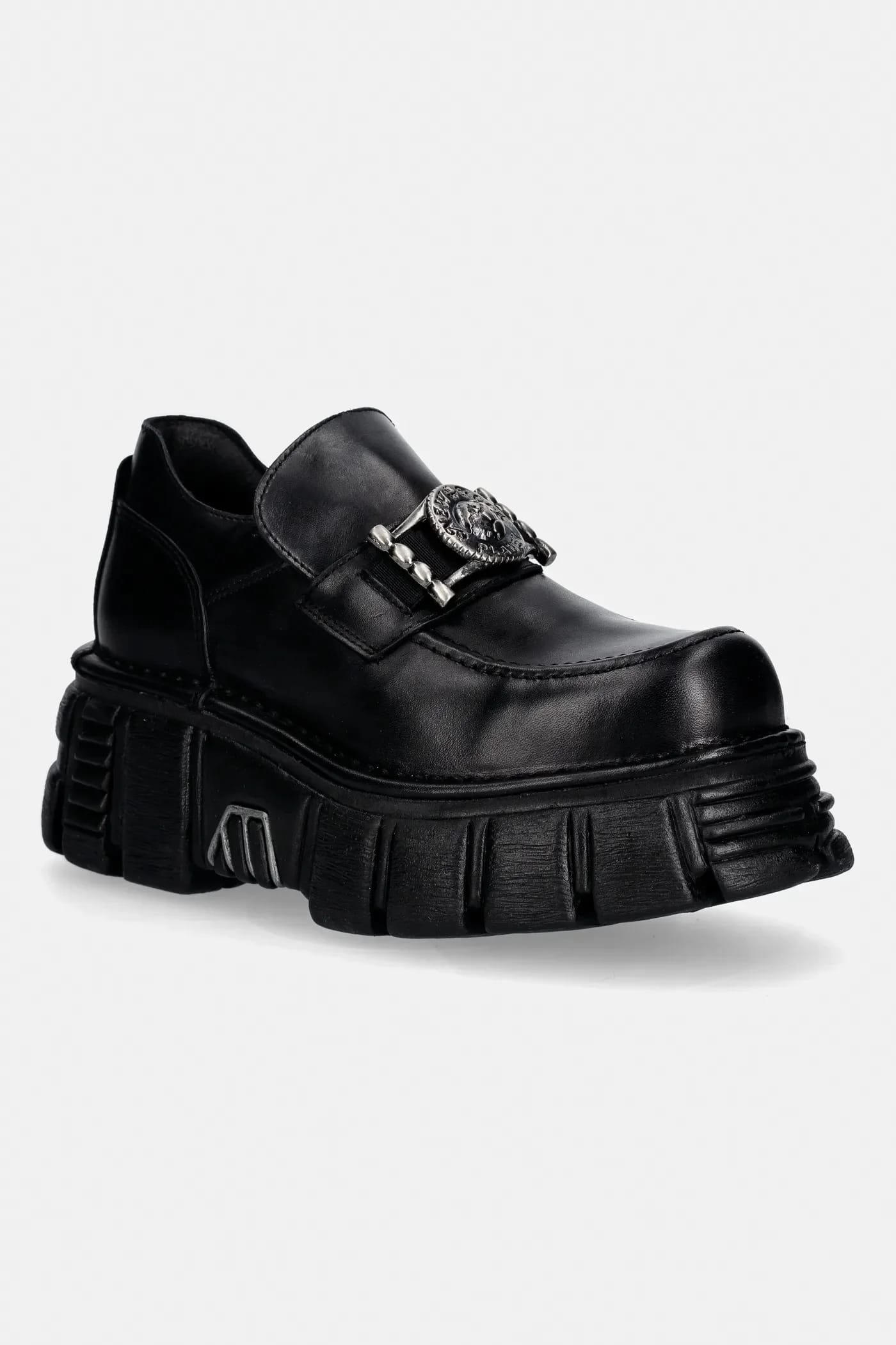 Кожаные мокасины CRUST NEGRO, TOWER NEGRO LATERAL