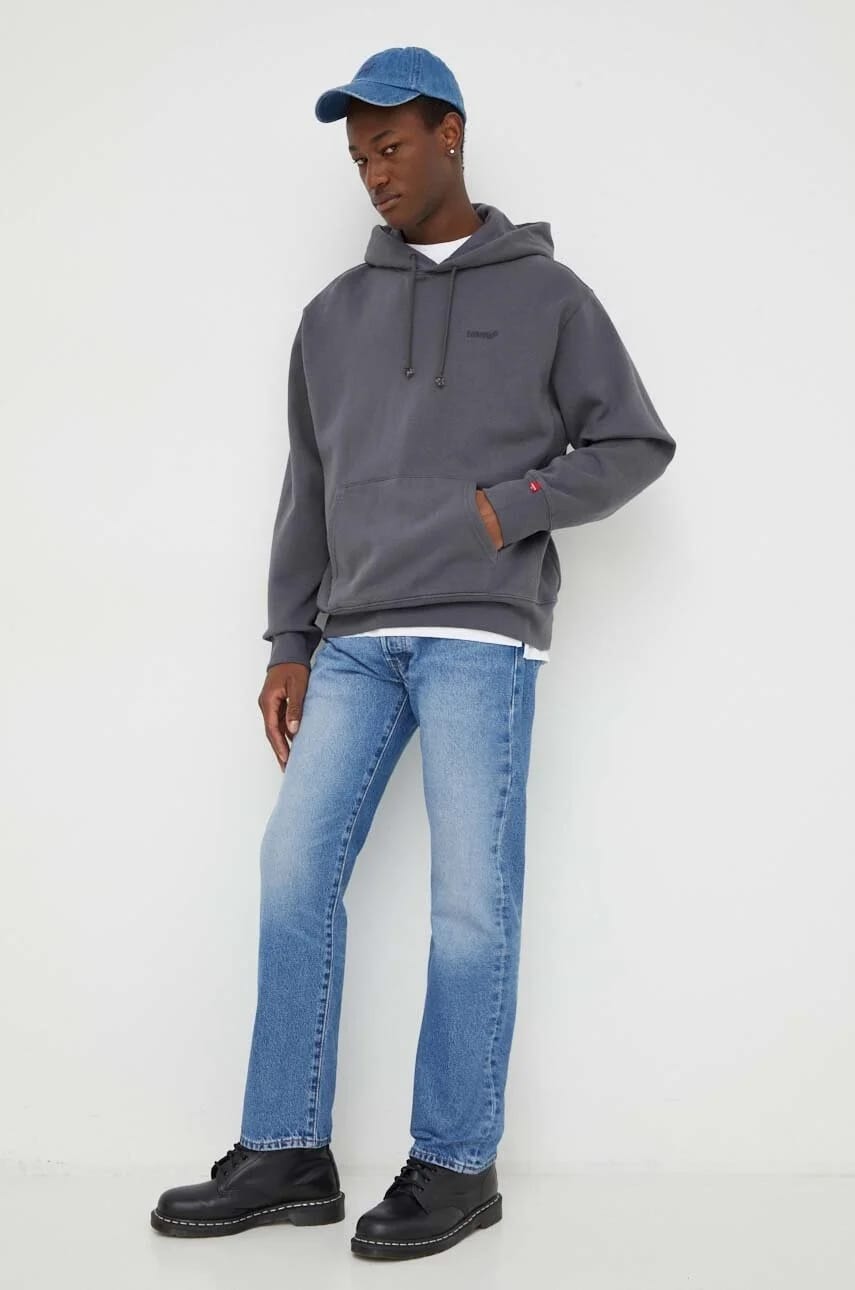 501® джинсы LEVIS®ORIGINAL FIT синие для мужчин - фото 3