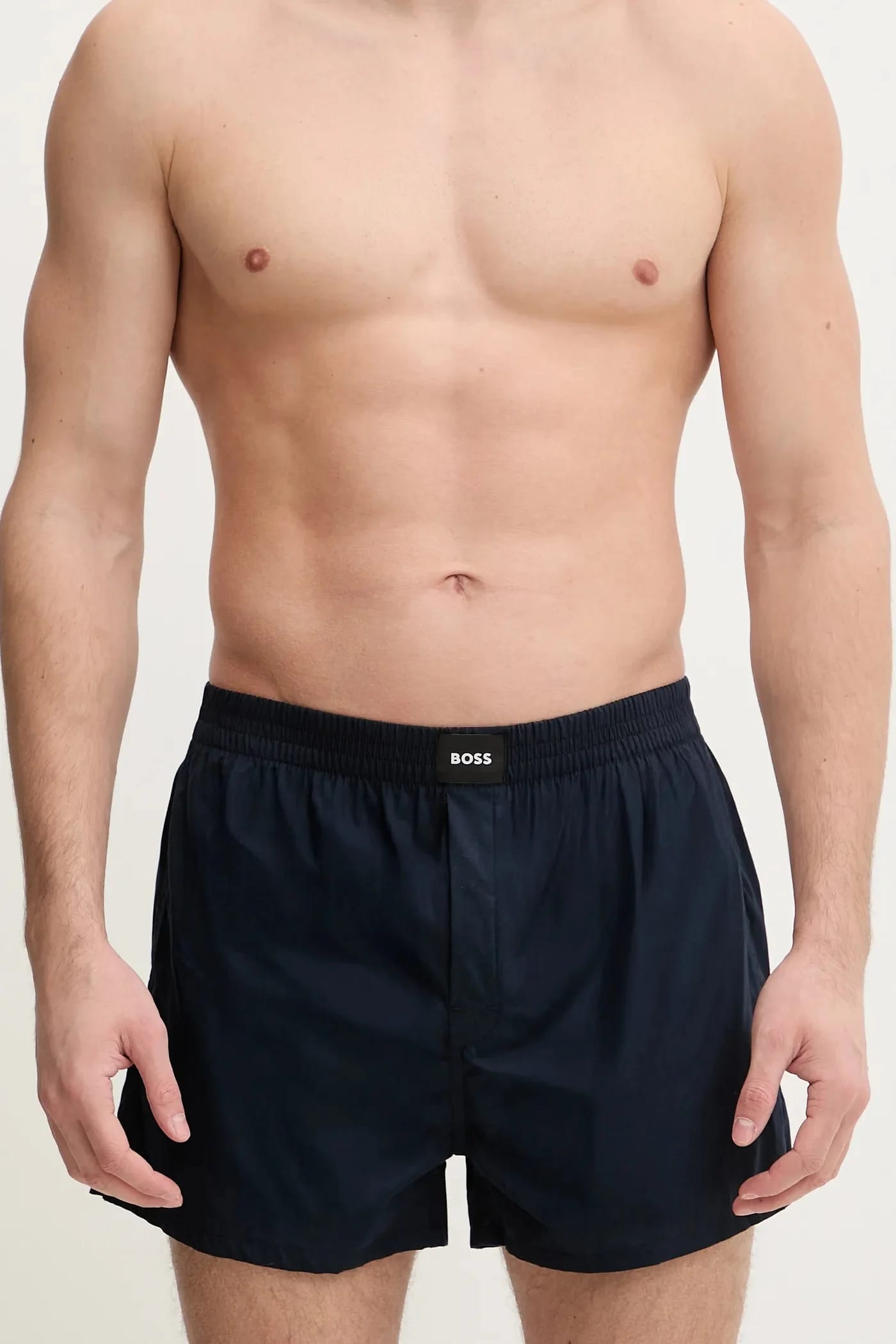 Свободные мужские хлопковые боксеры 2P Boxer S. CW Персиковые 2 шт. - фото 3