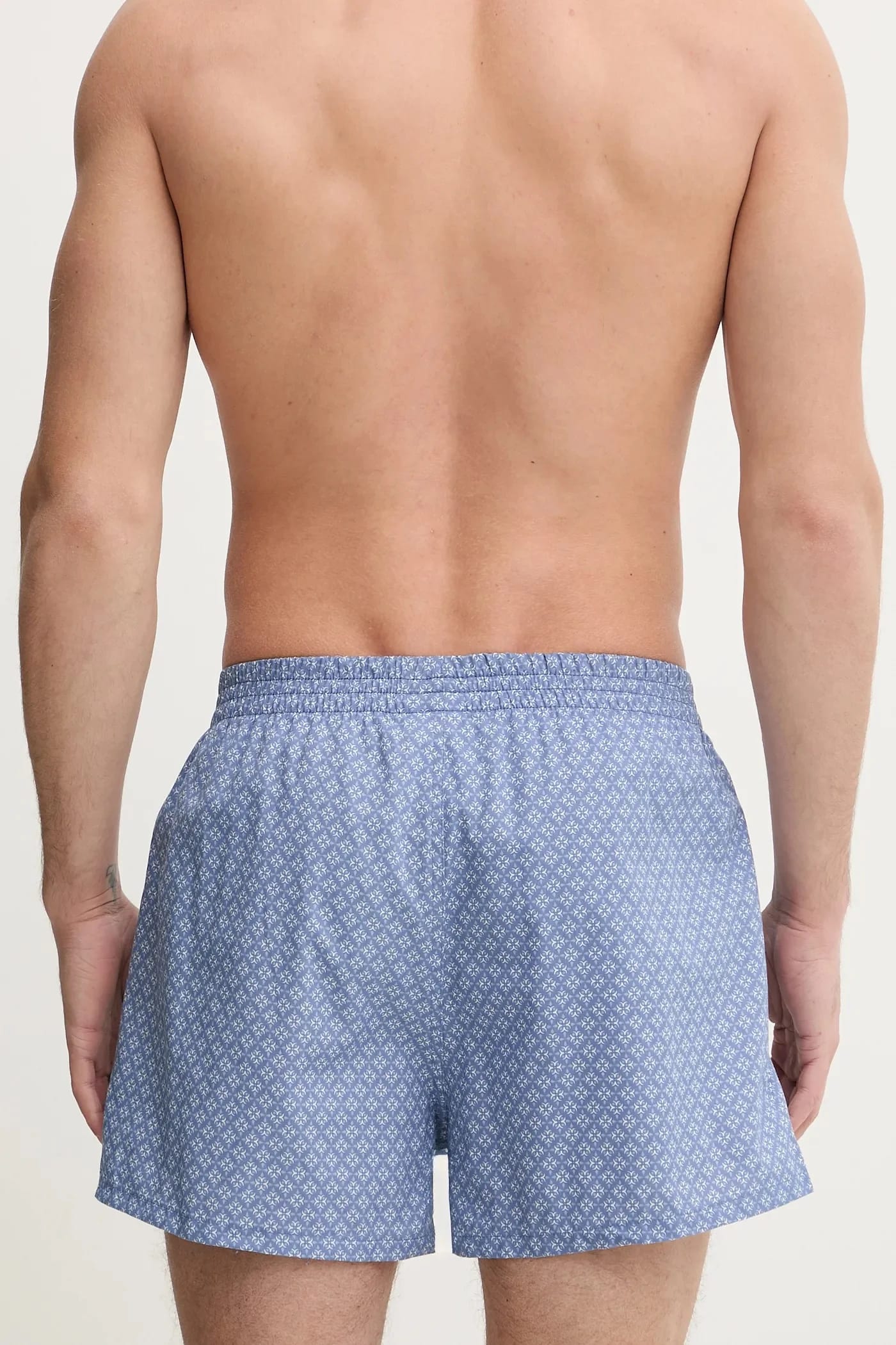 Свободные мужские хлопковые боксеры 2P Boxer S. CW Персиковые 2 шт. - фото 4