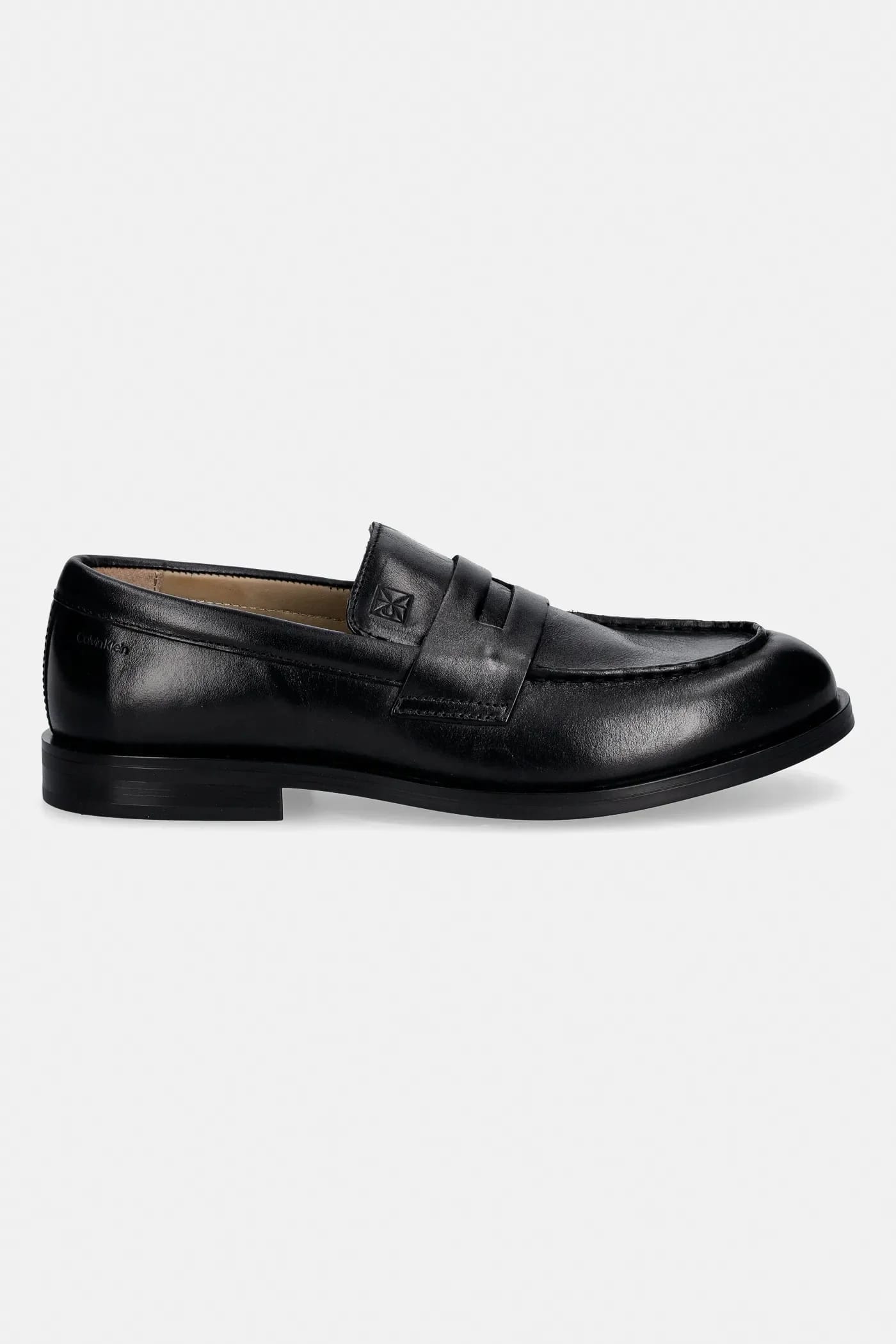 Кожаные мокасины ESS RUBBER PENNY LOAFER POL LTH - фото 2
