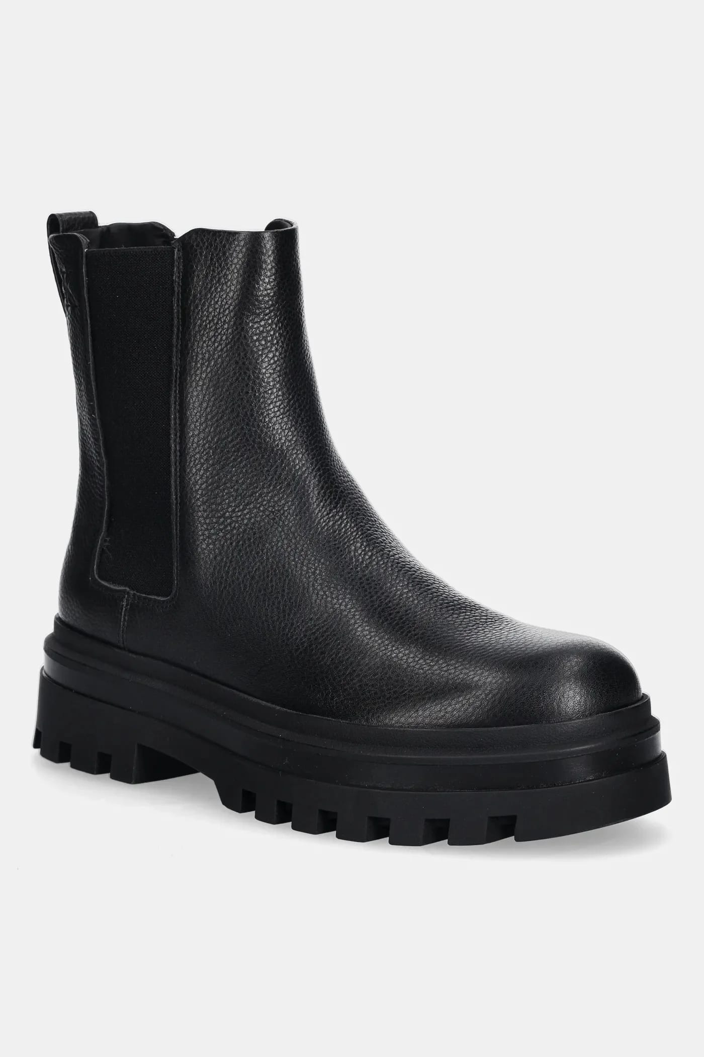 Кожаные ботильоны CHELSEA BOOT HIGH LTH с LUGGED