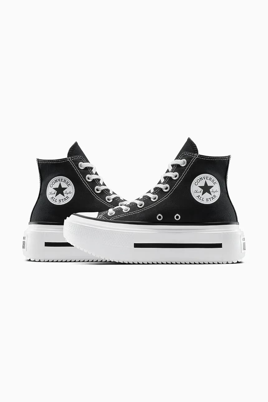 кроссовки Chuck Taylor All Star Lift Double Stack черные для мужчин - фото 4
