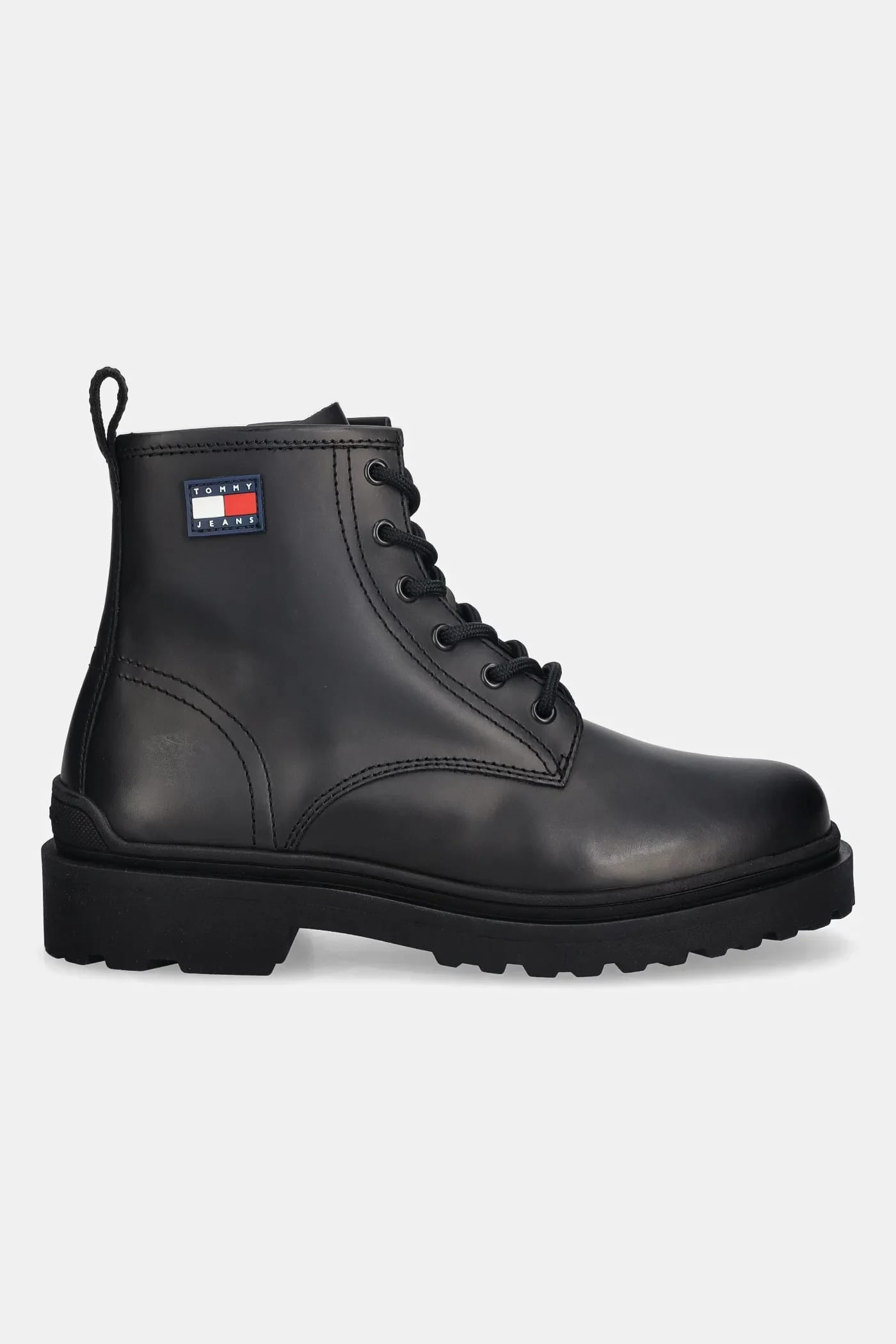 TJM LACE UP РЕЗИНОВЫЕ кожаные туфли - фото 2