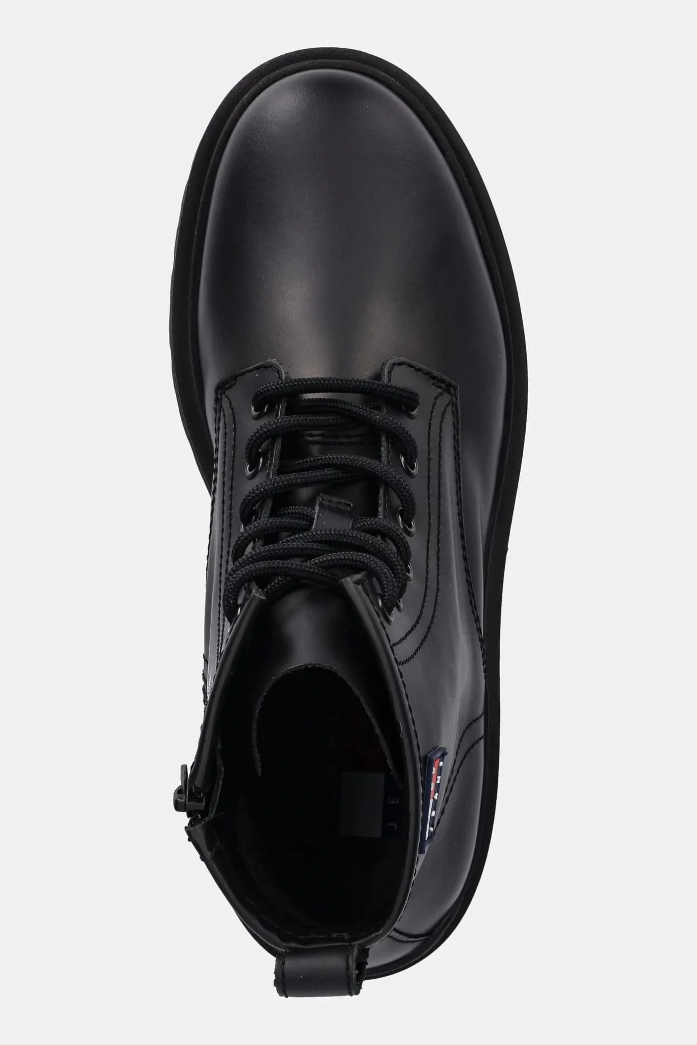 TJM LACE UP РЕЗИНОВЫЕ кожаные туфли - фото 4