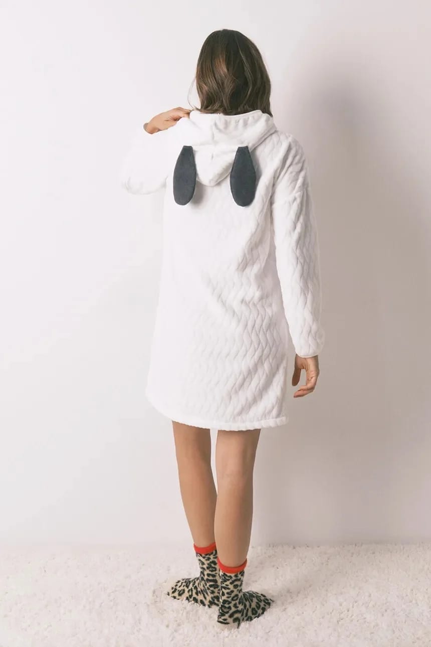 SNOOPY толстовка в стиле пижамы - фото 2
