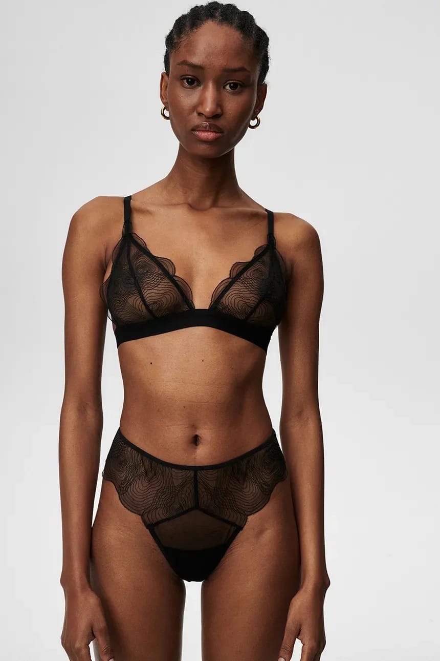 Бюстгальтер 583 Gentle Bra Черный