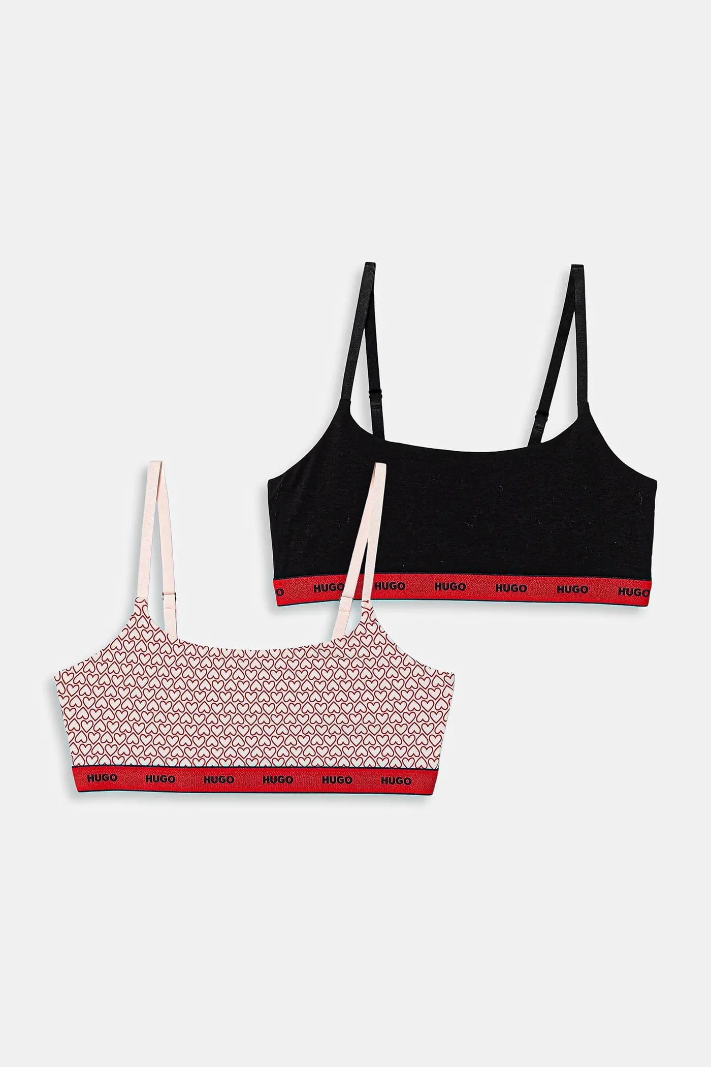 Хлопковый бюстгальтер с эластаном TWIN BRALETTE DESIGN