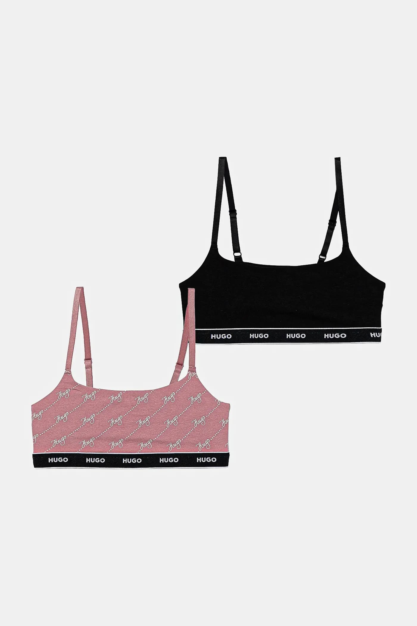 Хлопковый бюстгальтер с эластаном TWIN BRALETTE DESIGN