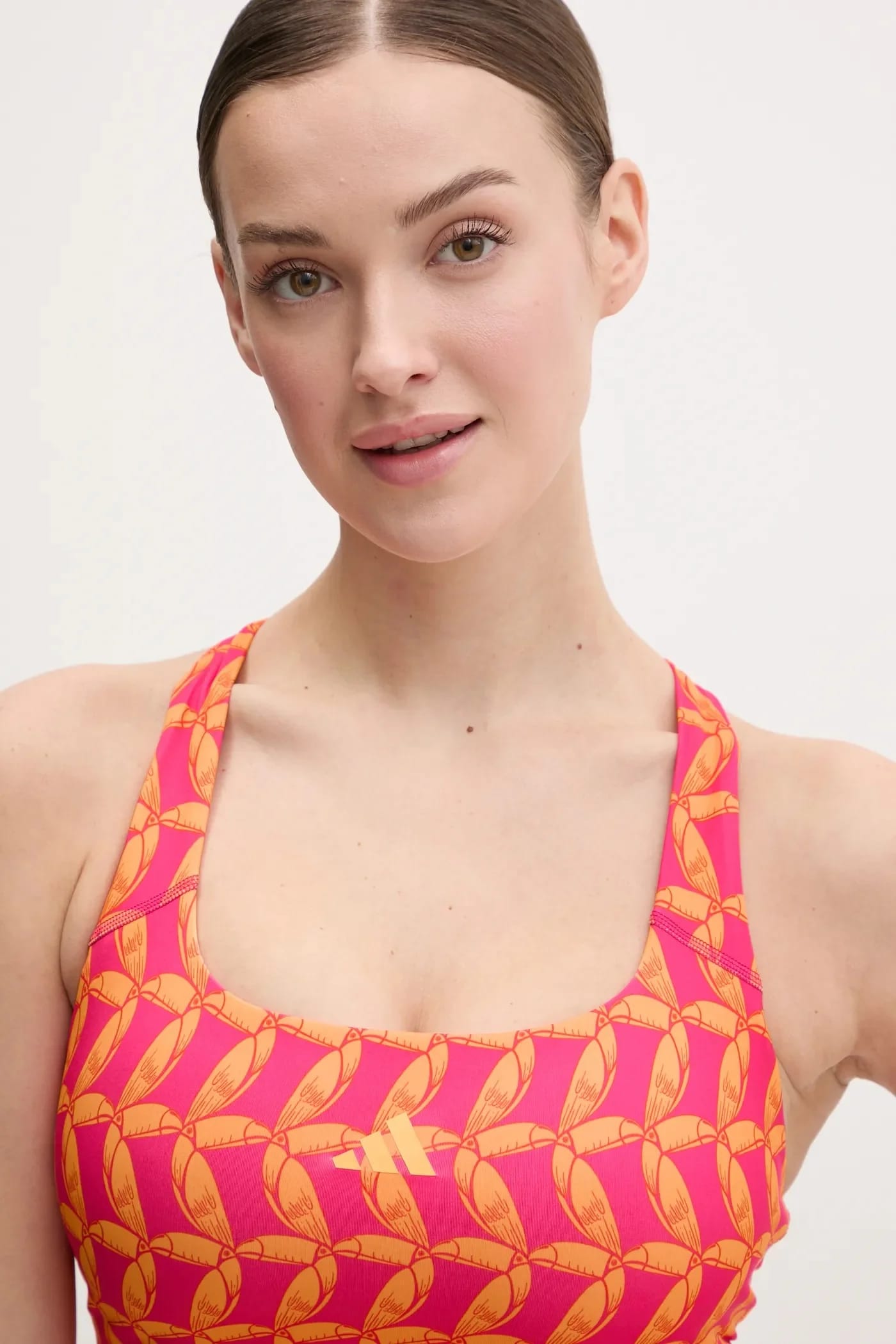 Спортивный бюстгальтер x Farm Rio апельсин для женщин - фото 4