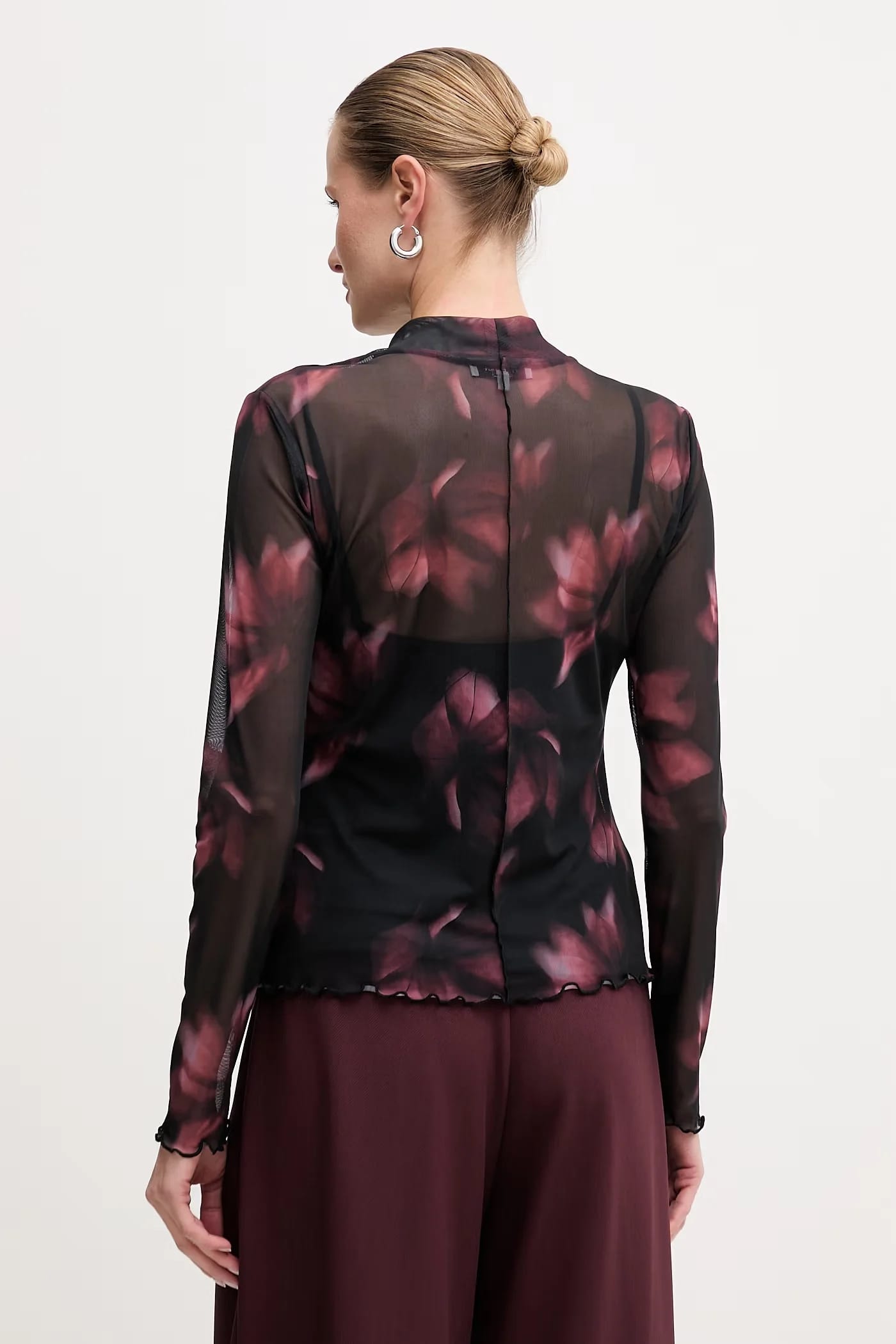 Блуза черная для женщин - фото 3