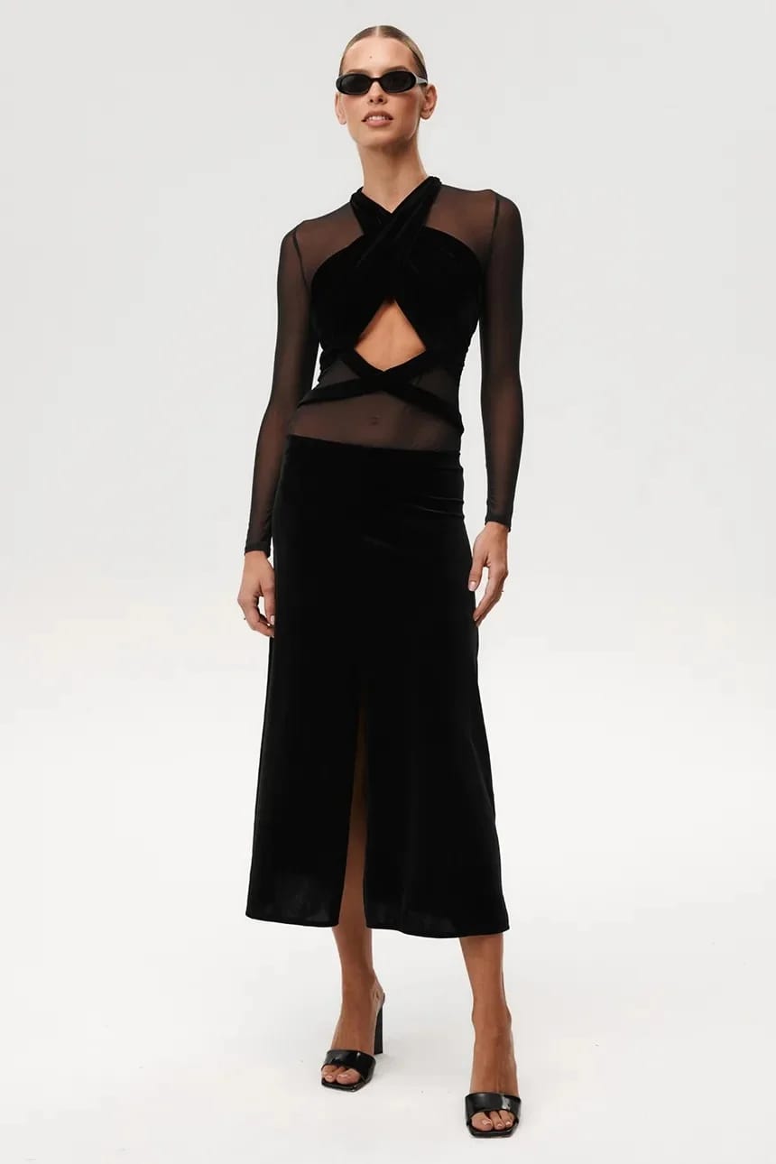 Боди 540 Flawless Bodysuit Black Classic - фото 5