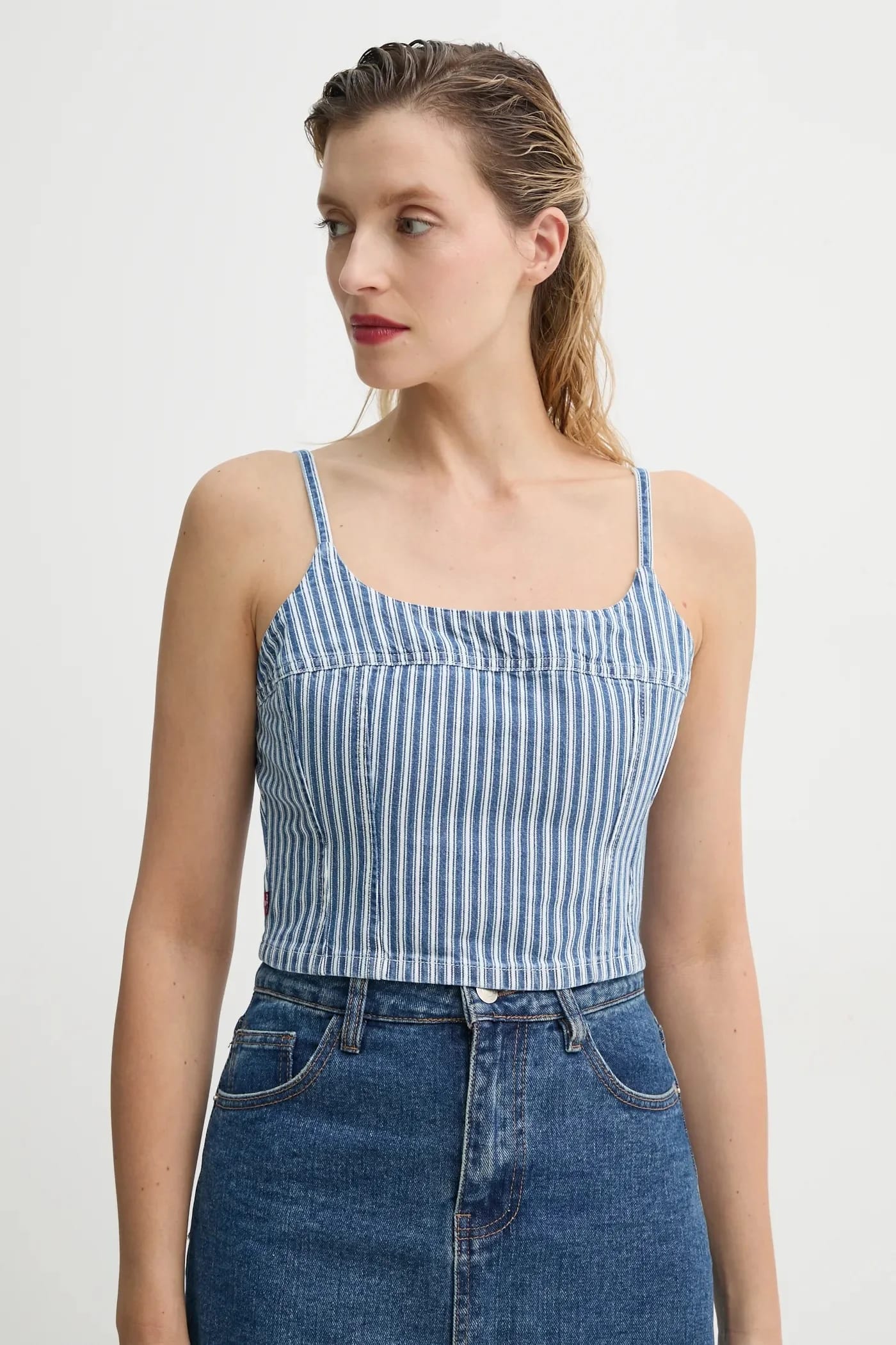 Джинсовый топ JADINE DENIM CAMI TANK