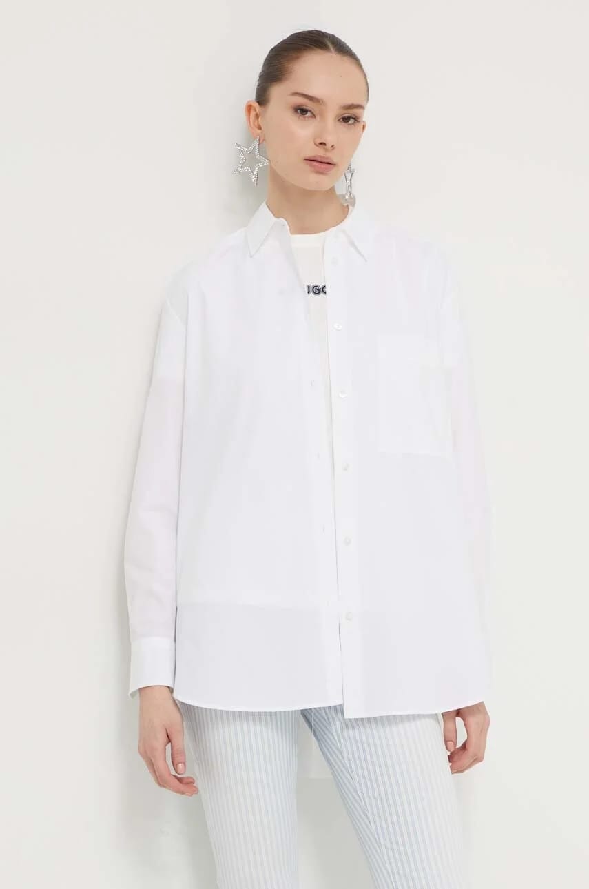 Хлопковая рубашка The Oversize Shirt
