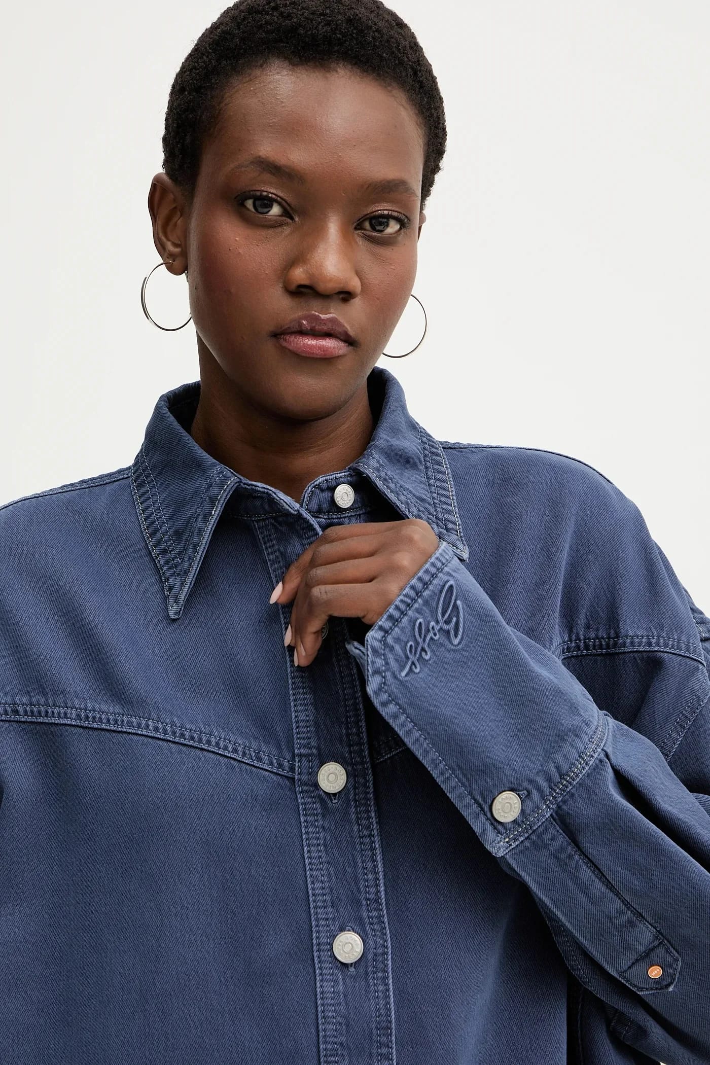 Джинсовая рубашка C OVERSHIRT 1.0 - фото 4